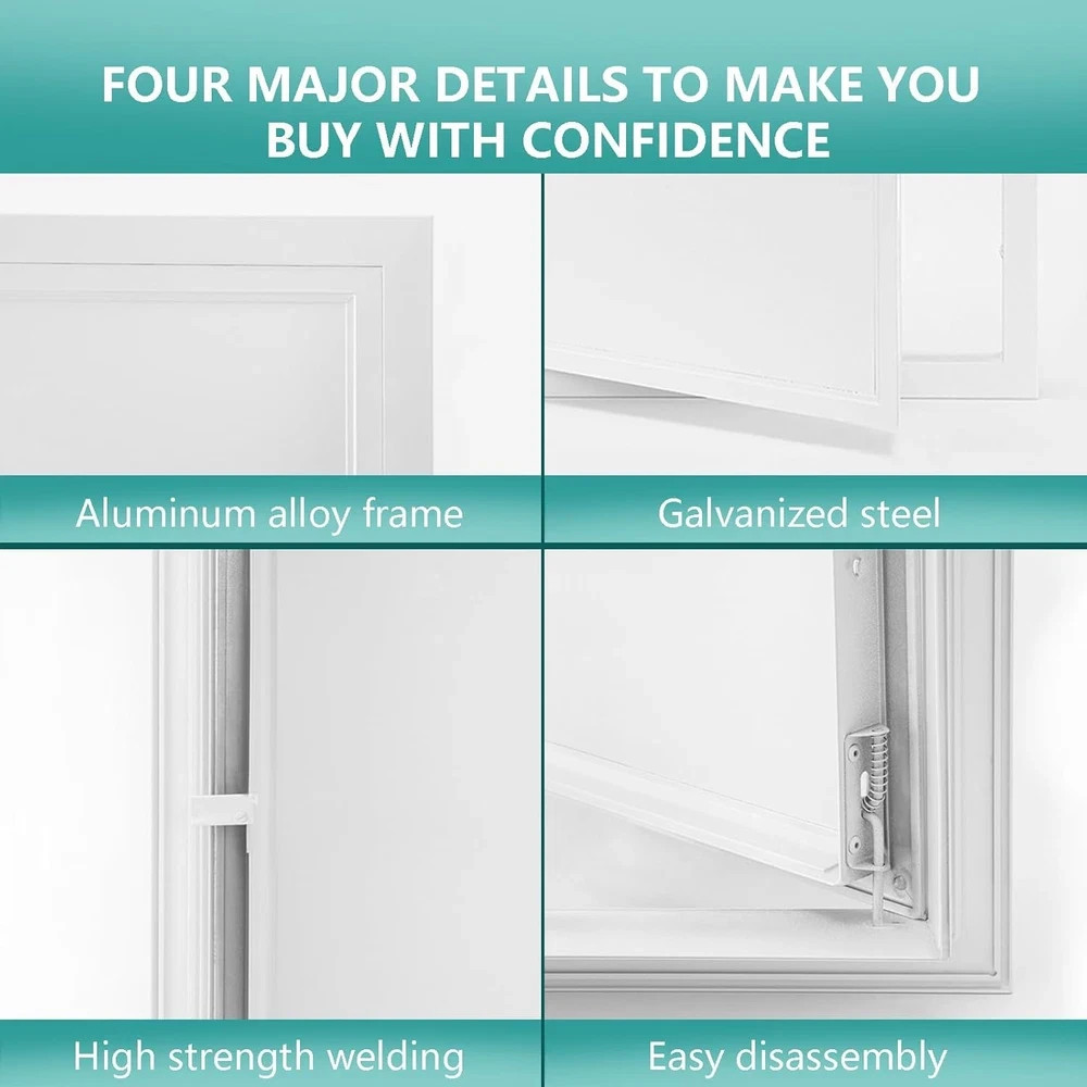 Thicken 1Mm Metal Access Panel 14 X 29, Access Panel with Screwdriver Latch, Gal