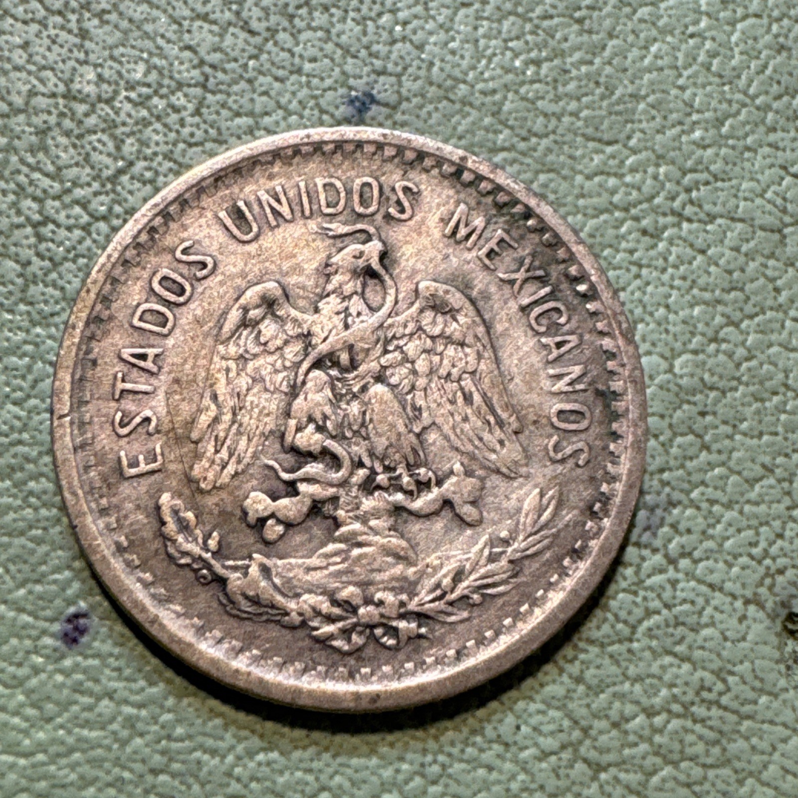 Mexico - 1905 Silver 10 Centavos Eagle Snake Reverse Nice