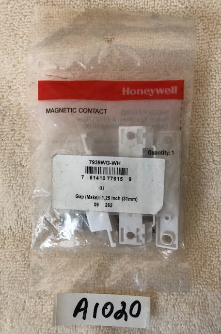 Honeywell White Magnetic Contact 7939WG-WH