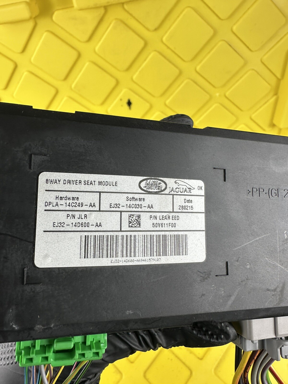 2015 RANGE ROVER EVOQUE (L538) LEFT FRONT DRIVER MEMORY SEAT CONTROL MODULE