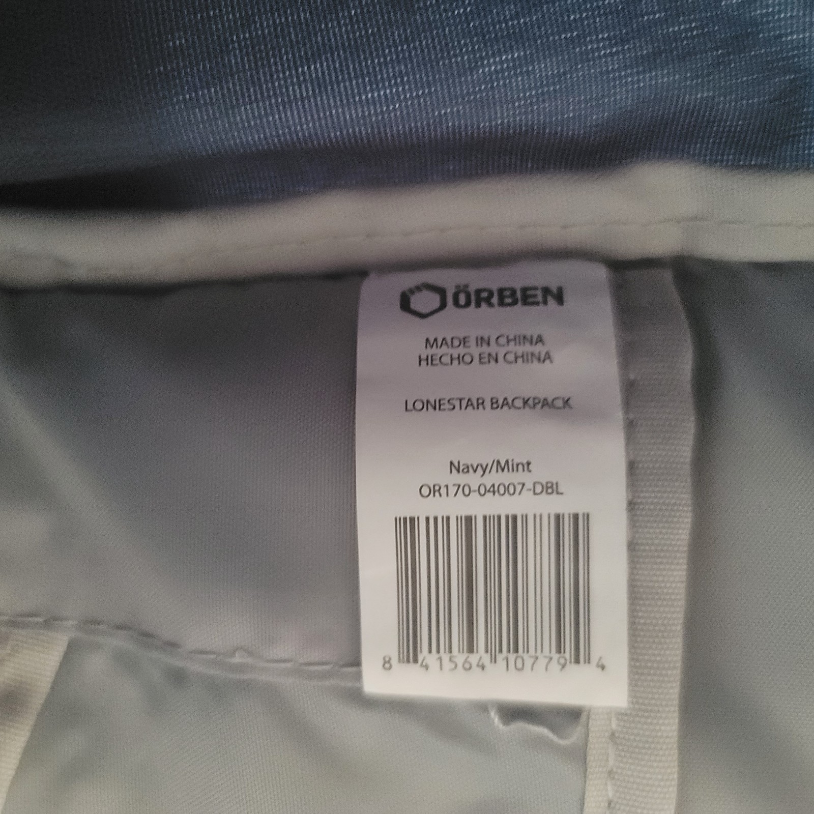 Orben Camping Backpack / Blue
