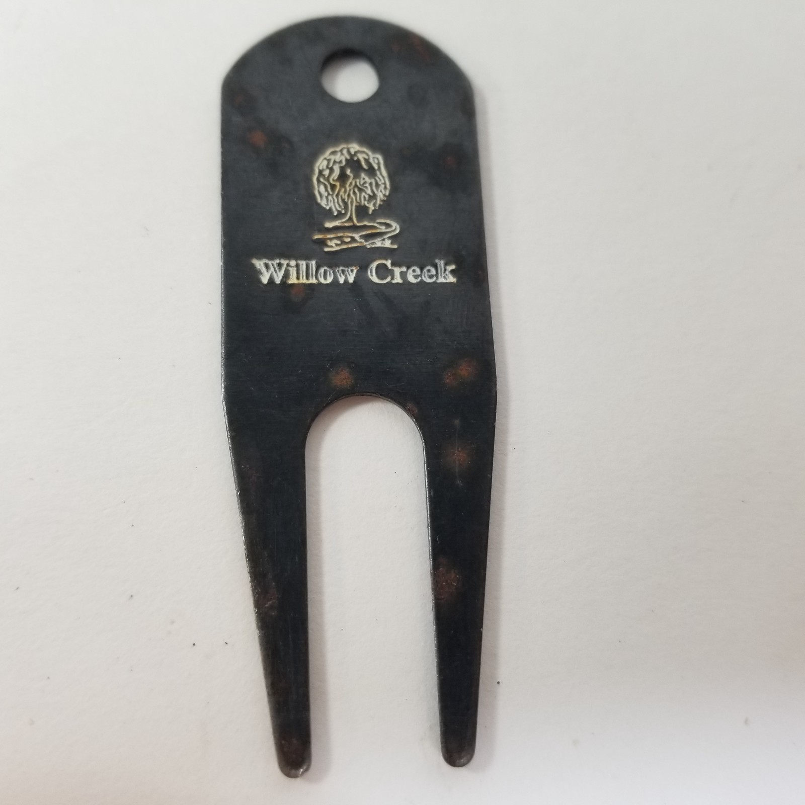 Willow Creek Golf Club Golf Divot Tool Metal Country Club Resort Vintage