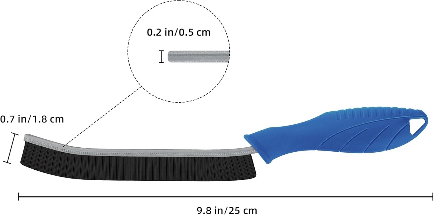 Crevice Cleaning Brush Household Multi-Purpose Hard Bristle Brush for Kitchen...