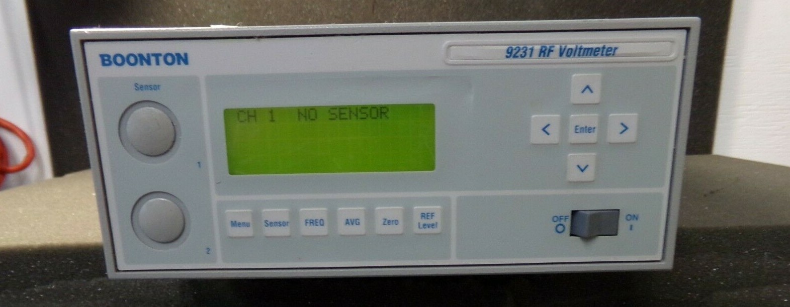 BOONTON 9231 RF VOLTMETER Model: 9231-01 "No Probes"