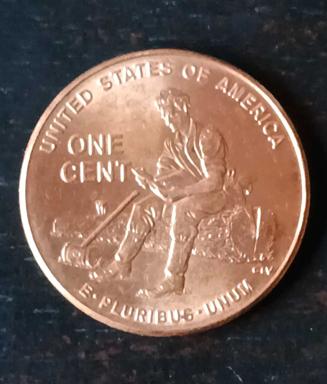 2009 Red Bicentennial Penny Lincoln Formative Years