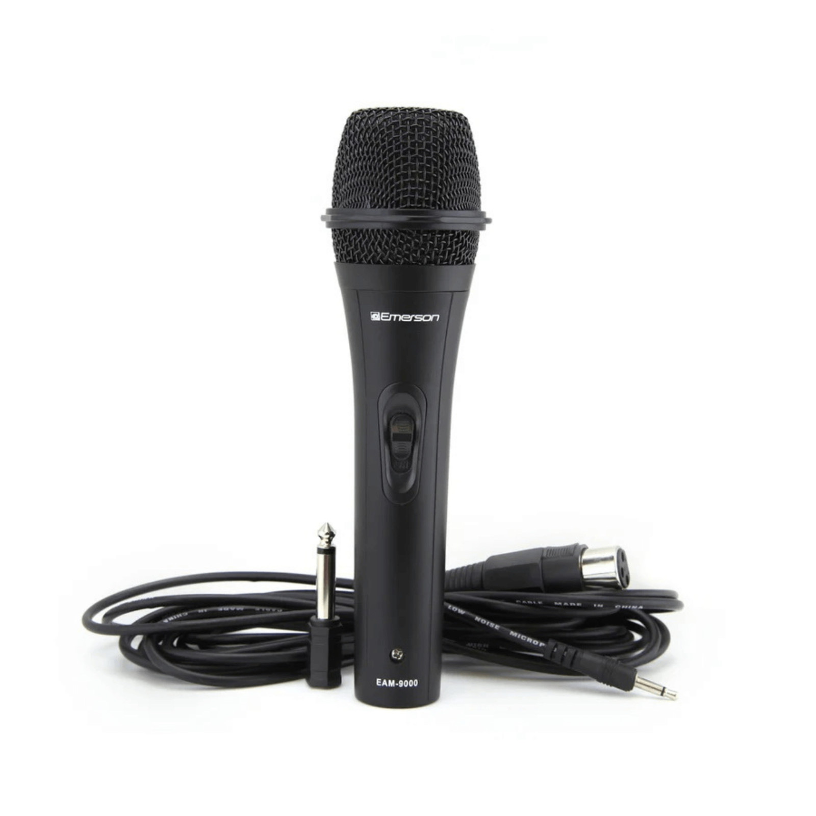 Emerson Professional Wired Microphone Kit Lightweight w Extended Bass Response