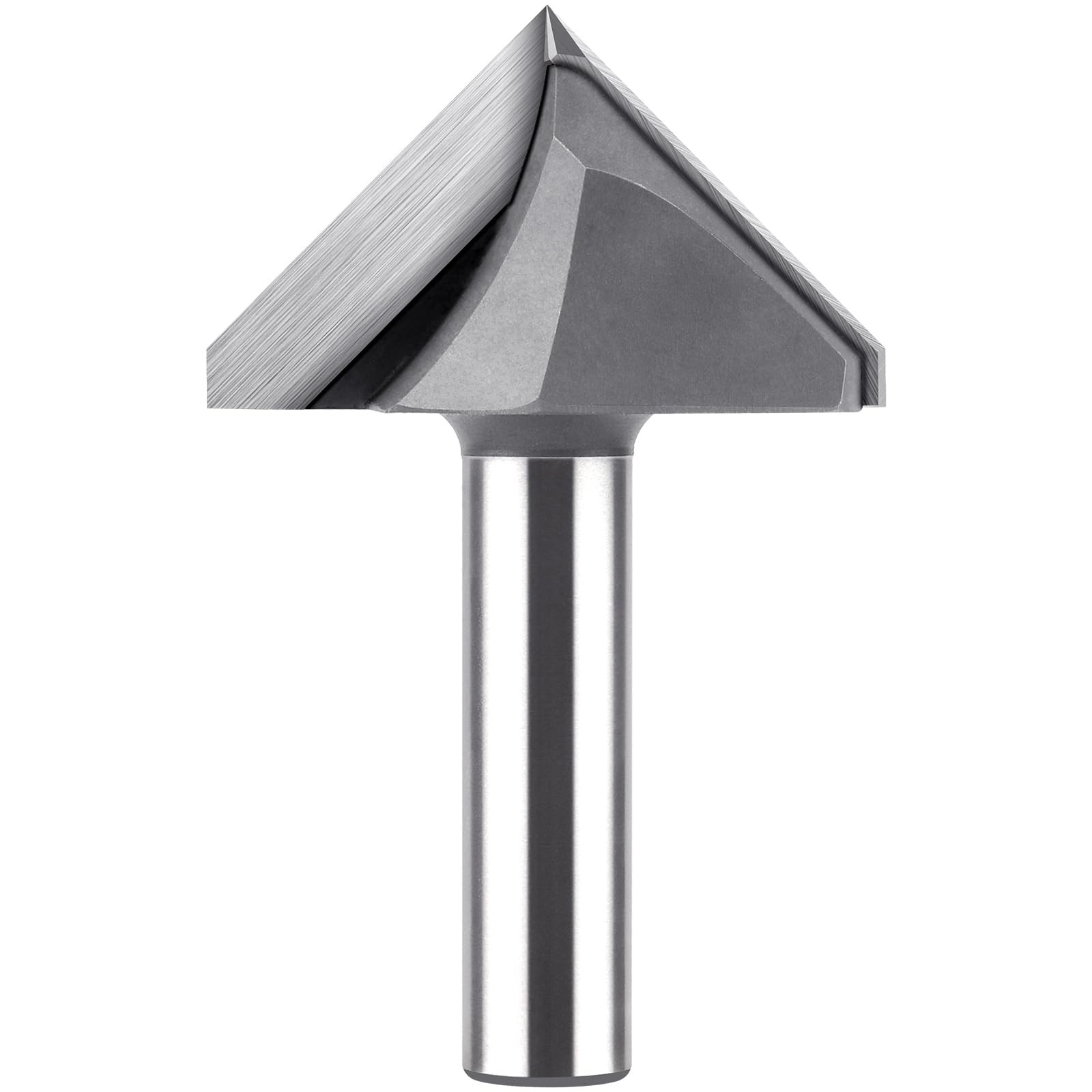 BINSTAK 90 Degree V Bit 1/2" Shank, 2" Cutting Diameter Carbide Tipped V Groove