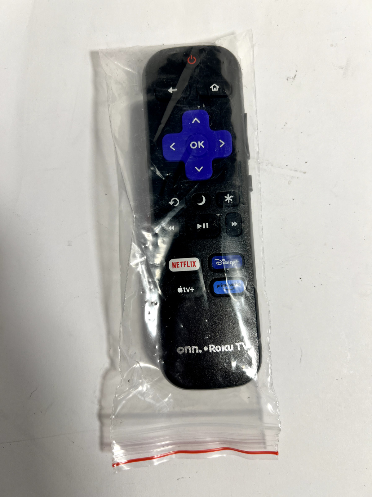 New ONN Roku TV Remote Control Netflix / Disney+ / Apple TV+ / Prime  3026000173