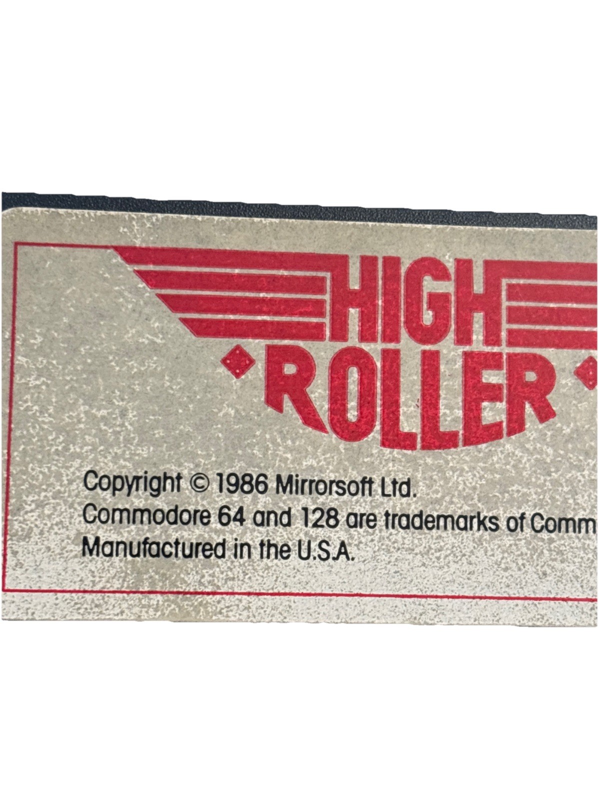 High Roller Commodore 64 C64 Game