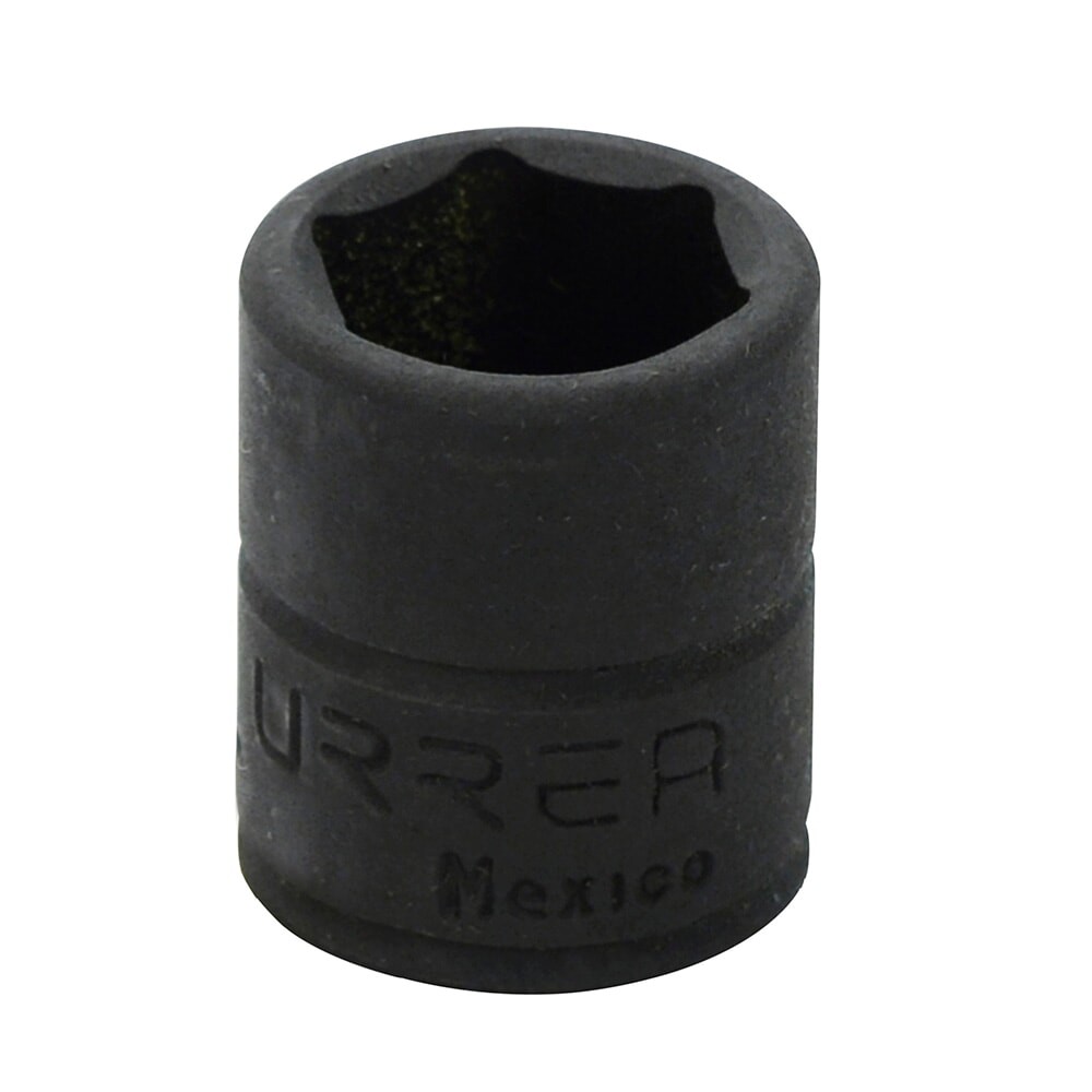 URREA 6920H 1/4" Drive Black Standard Impact Socket 6 Point 5/8"