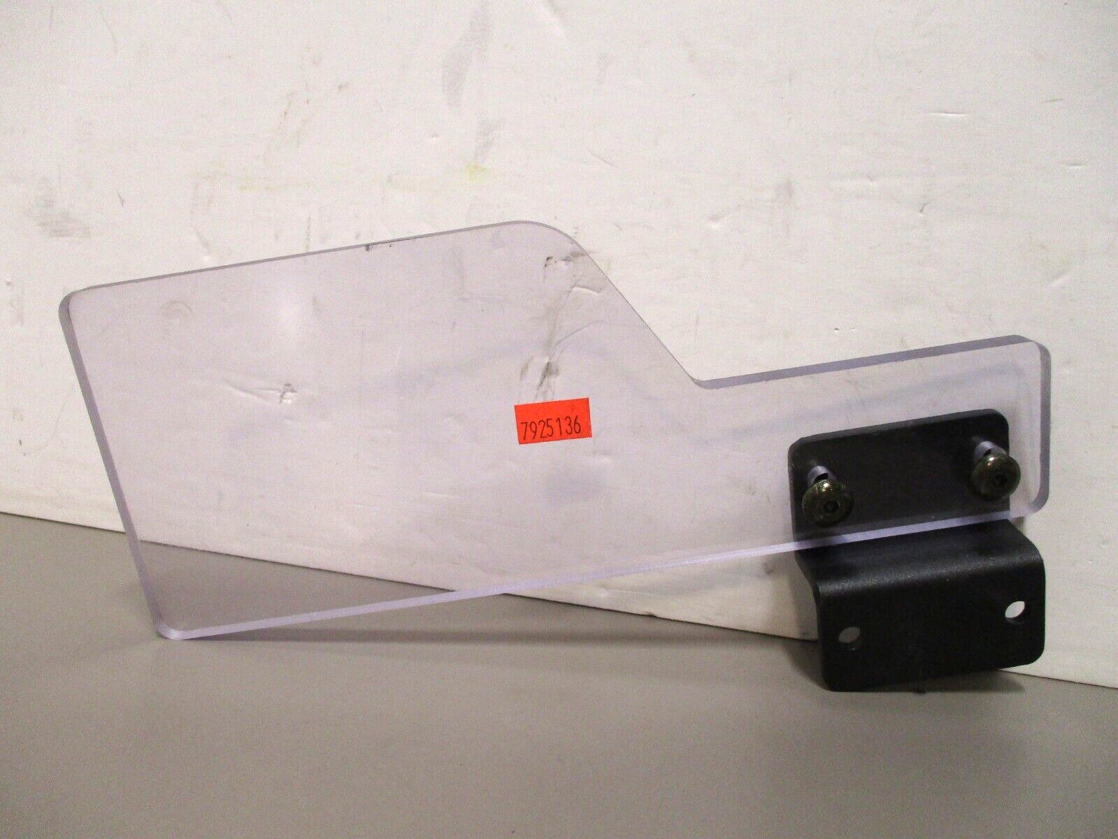 Plastic Writing Surface for 2007 Crown Victoria Police Auxiliary Console Box