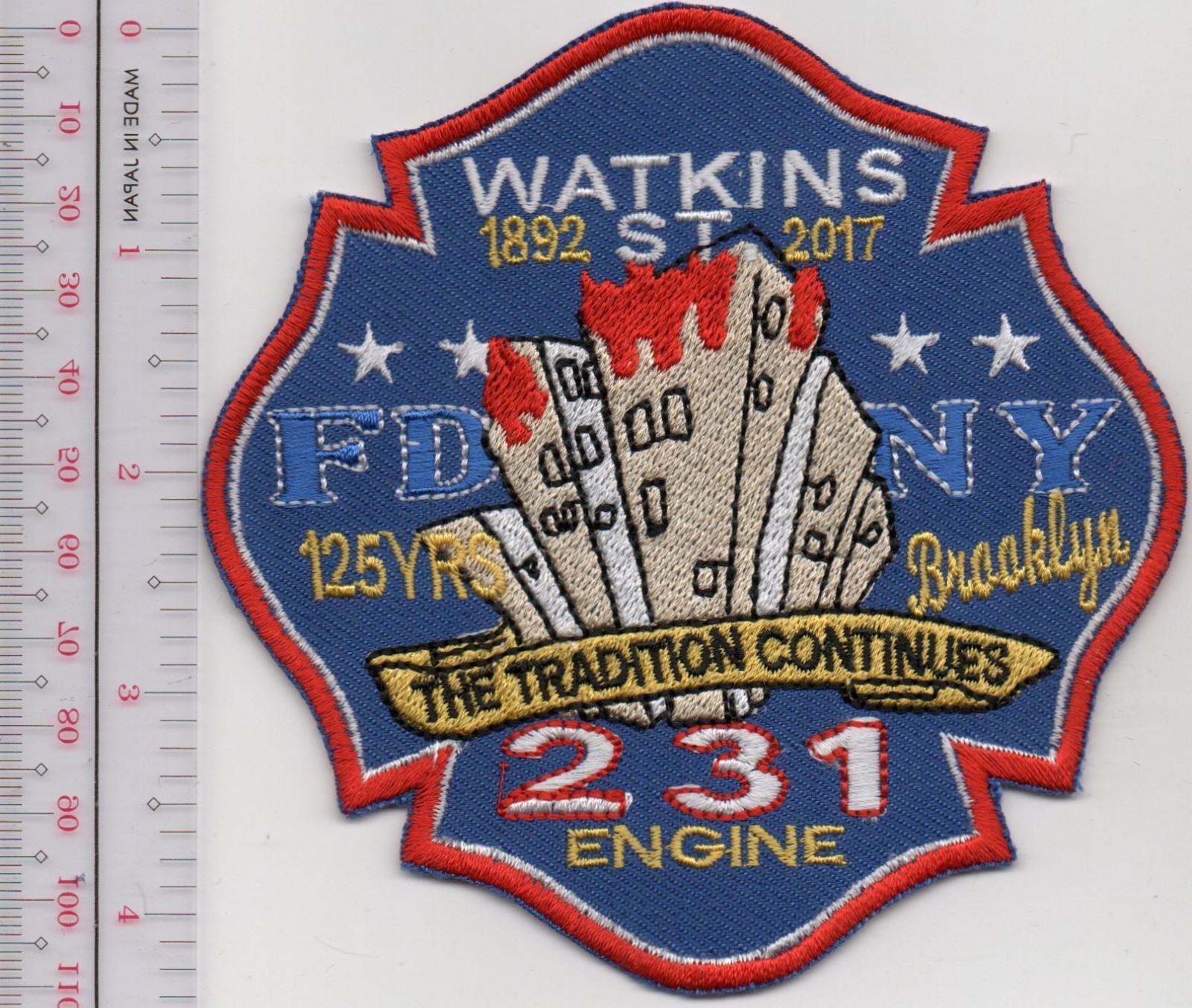 Fire Department Watkins St 1892-2017 Engine 231 The Tradition Continu  NO TARIFF