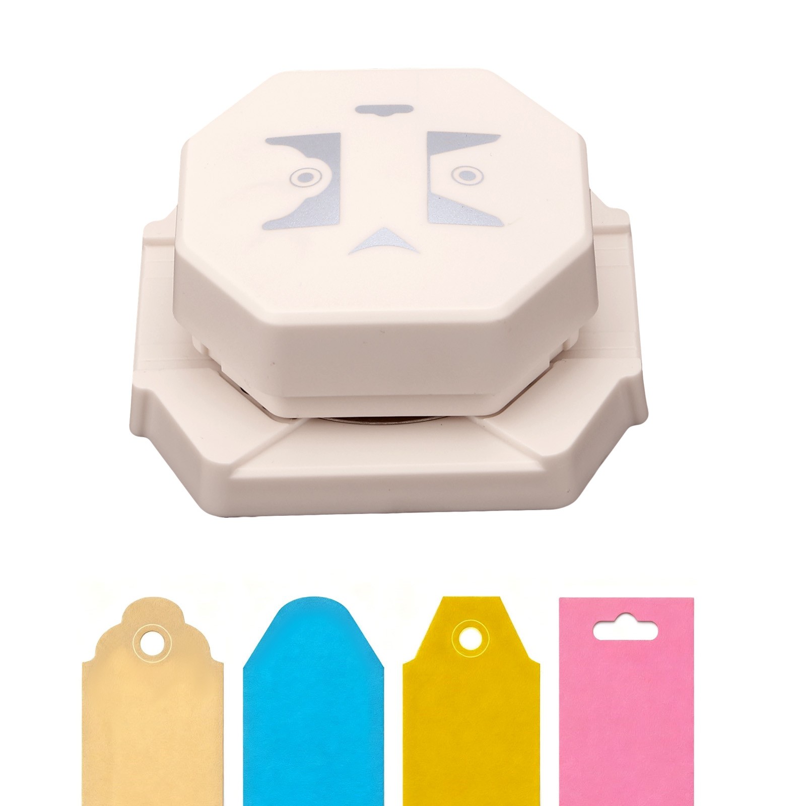 4in1 Embossing Tool for Tags Multi-Functional Punch Embosser & DIY Label Maker