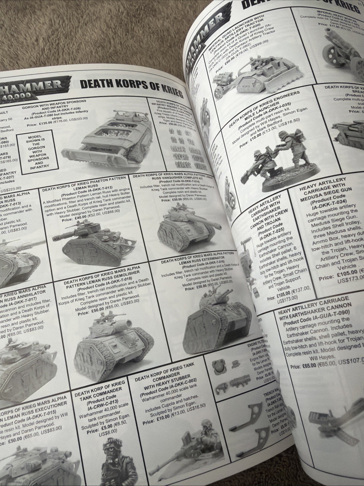Forge World 2010 Catalogue/Catalog
