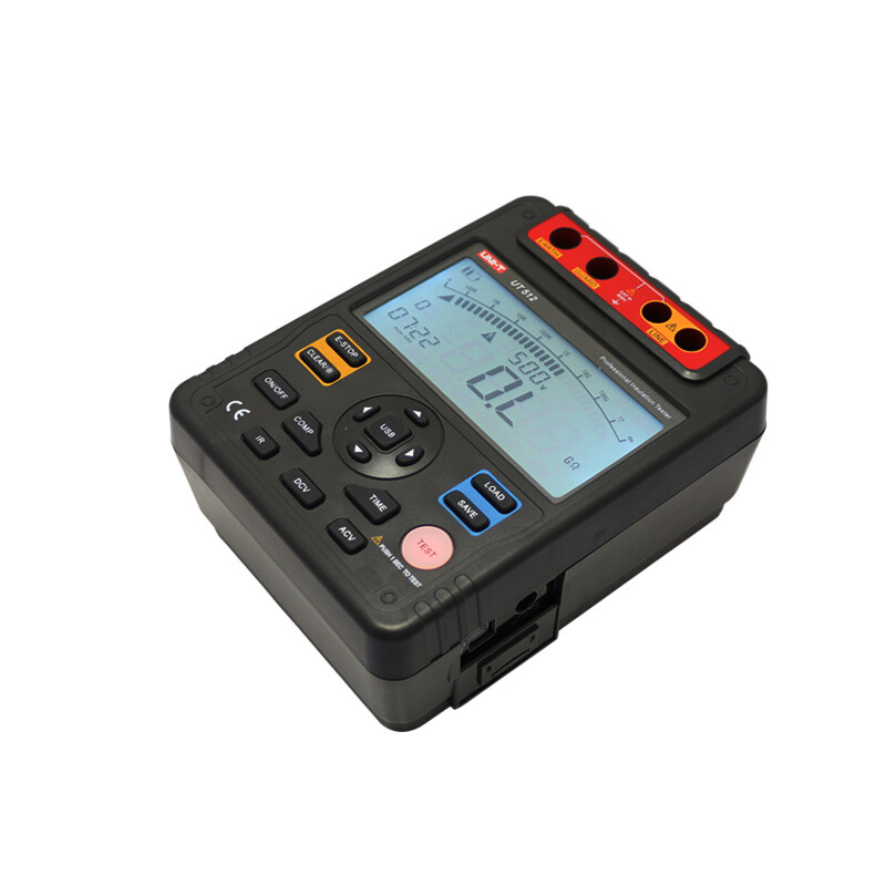 UNI-T UT512 Insulation Resistance Tester 2500V PI DAR Analog Bar USB Interface