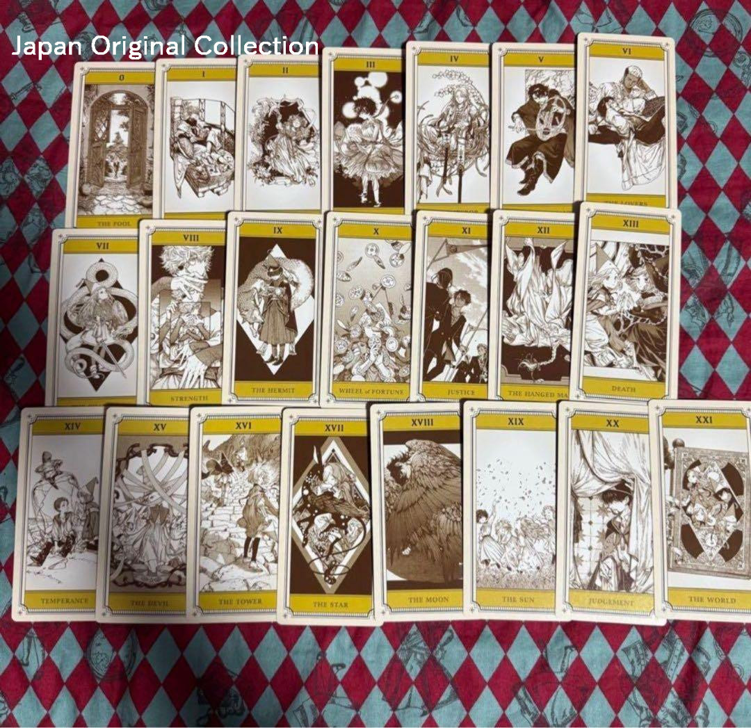 Witch Hat Atelier Tarot Card Complete Set of 22 Bonus From Japan