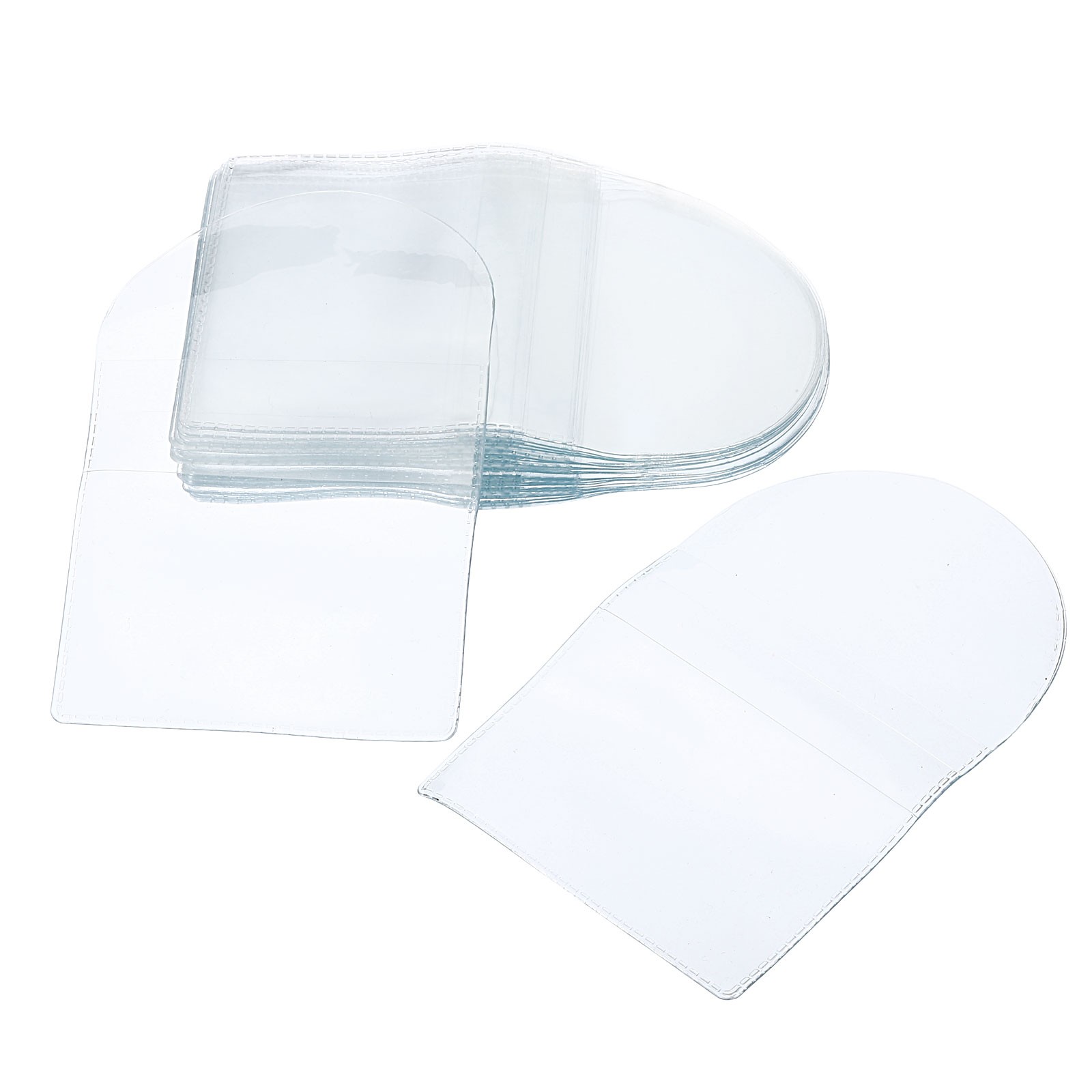 3"x3" Coin Sleeves Holders Pocket Coin Flip Coin Protector Pouch Clear 25pcs