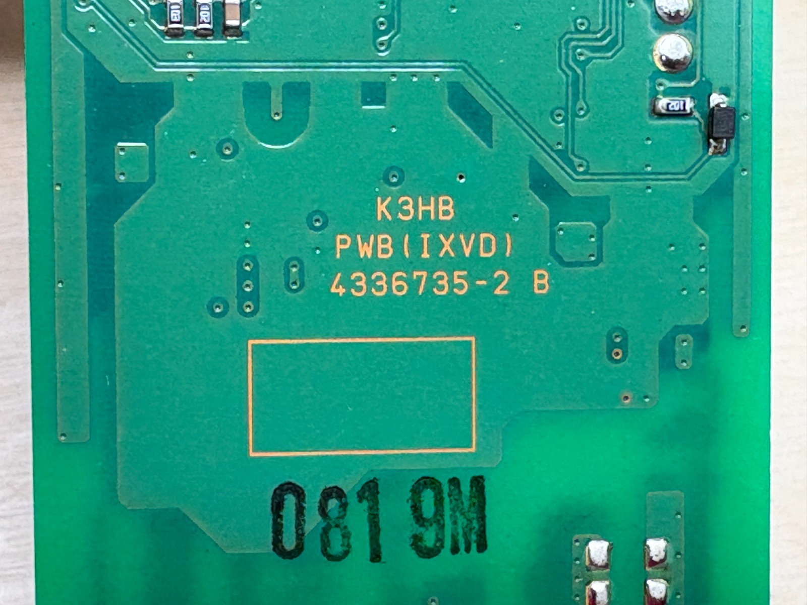 Omron K3HB PWB (IXVD) Module, 4336735-2