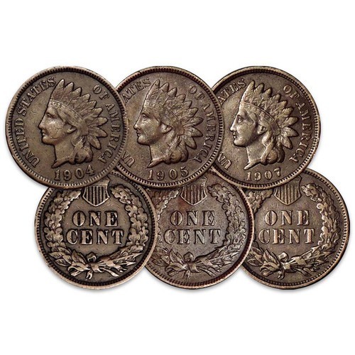 1859-1909 Very Fine LIBERTY Indian Head Cent Penny VF Coin Collect U.S FREE SHIP