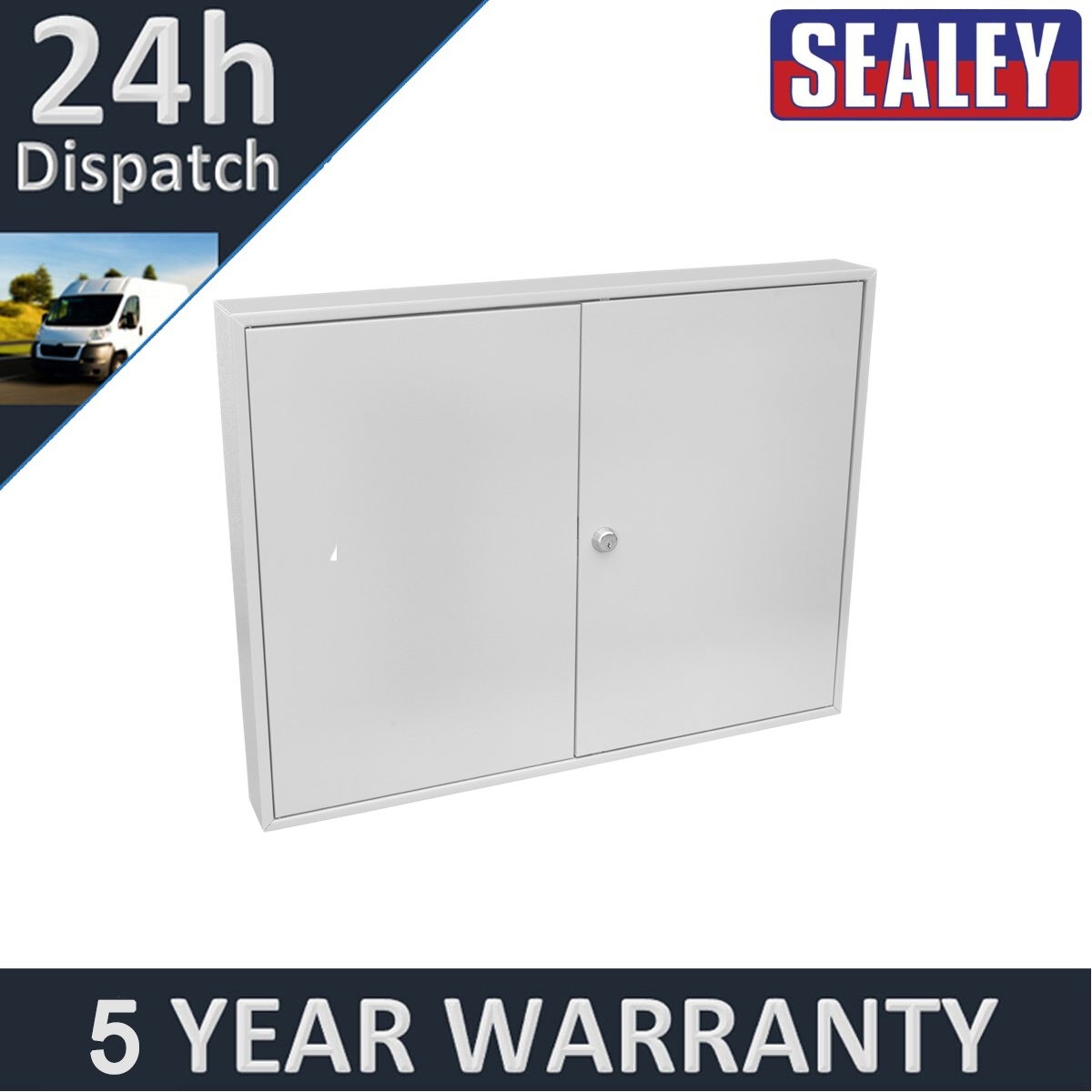 Sealey Wide Key Cabinet 200 Key Capacity SKC200W