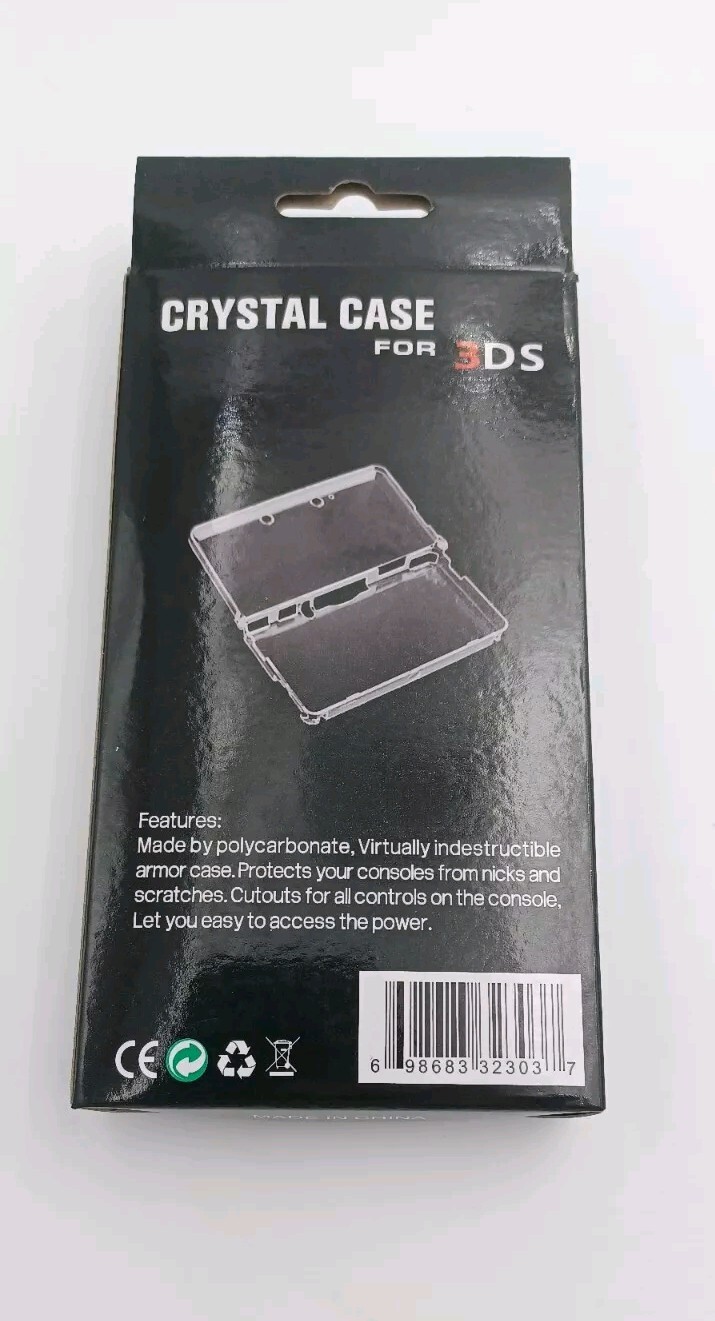 Nintendo 3DS Hard Clear Shells Protectors ( 1st Model )