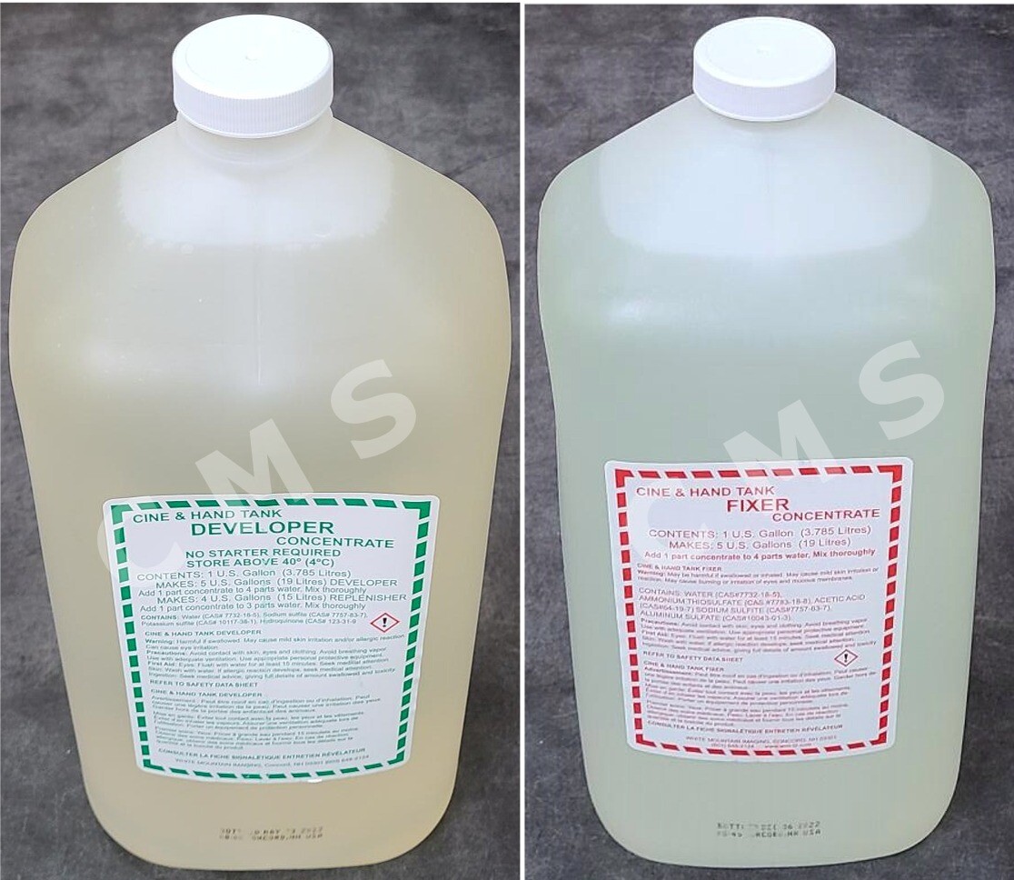 SIMON Manual Process X-Ray Developer / Fixer Replenisher Tank Concentrate GALLON