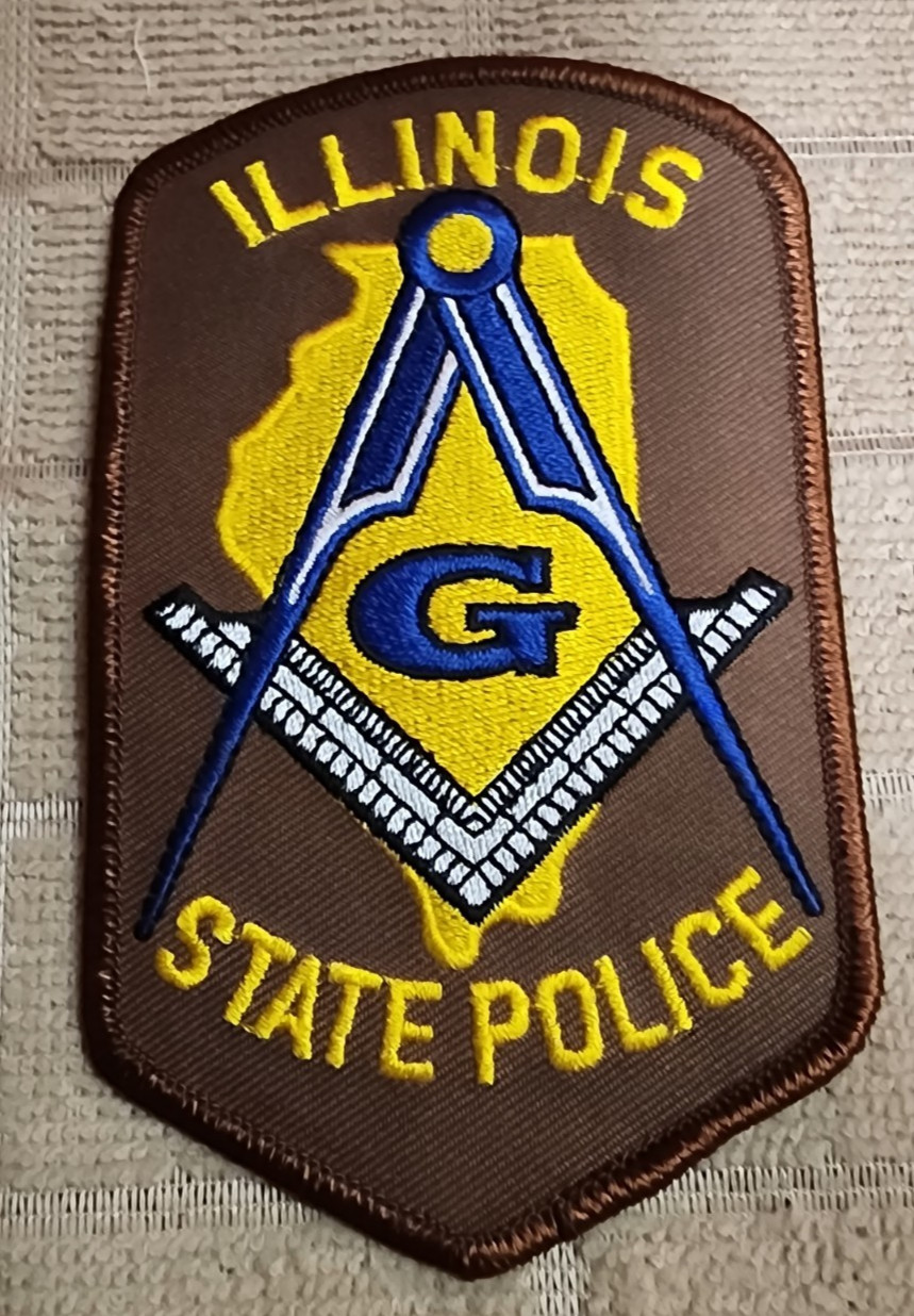 IL  Illinois State Police Department Shoulder Patch