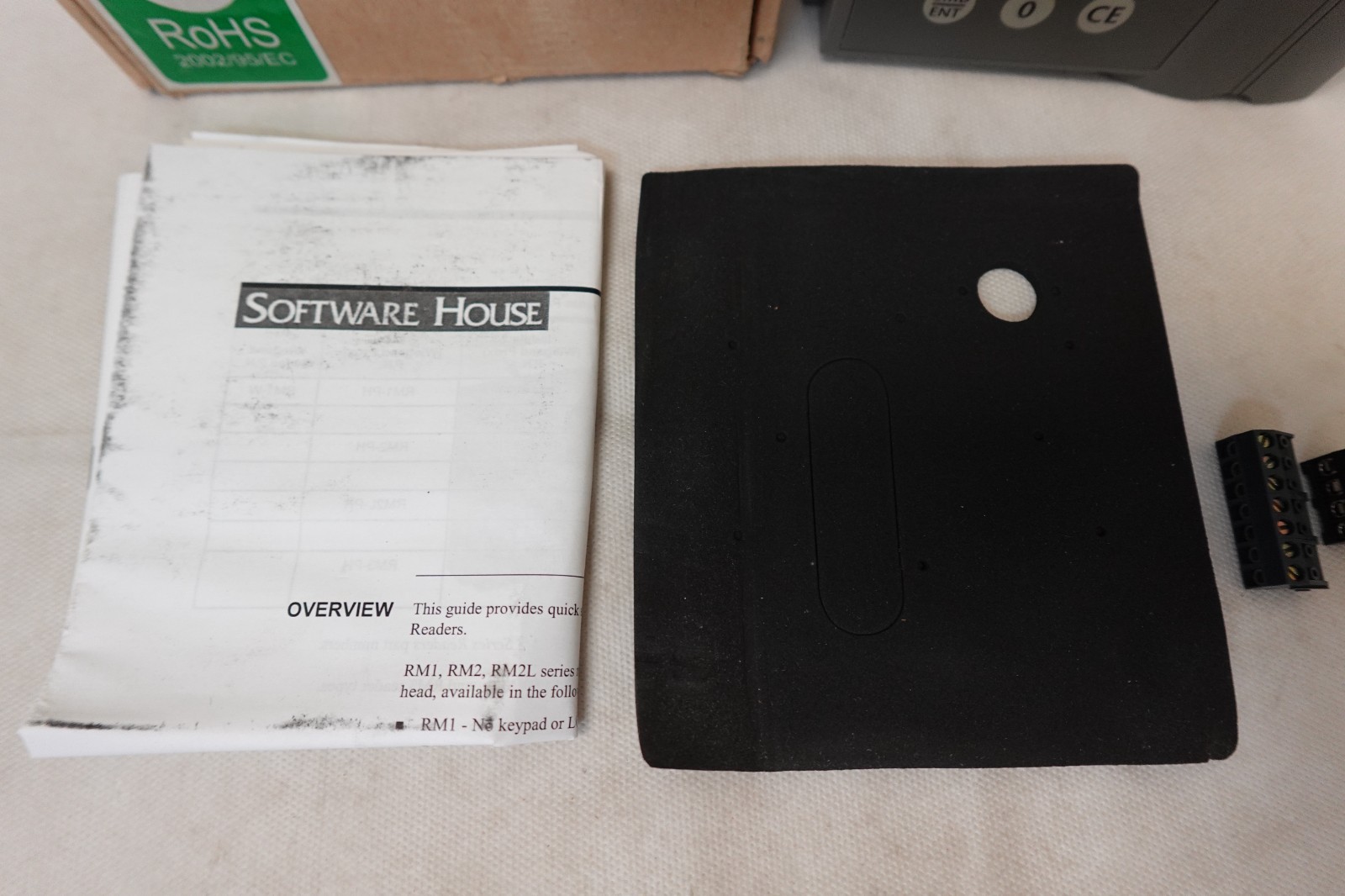 SOFTWARE HOUSE ZZ-RM2-PH PROX PROXIMITY CARD READER - USED - AS IS
