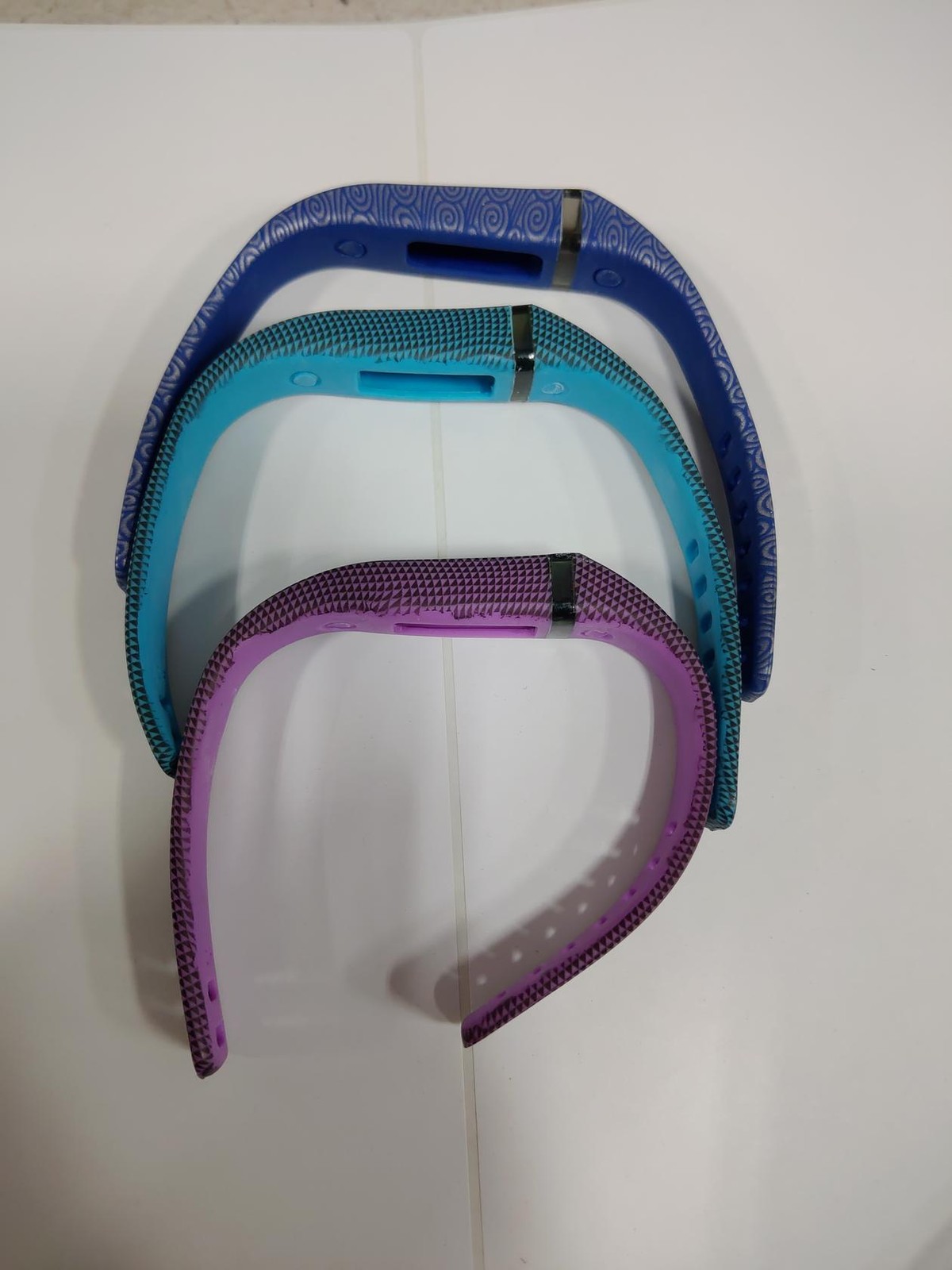 X-TECH 3pcs Colorful Replacement Band, Clasps,Fitbit FLEX Only,Small,Pack of 2.