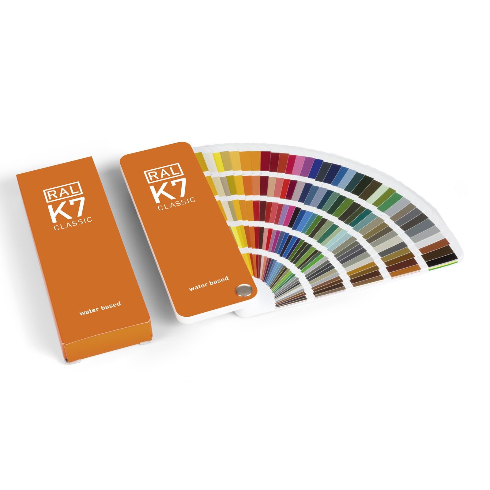 RAL K7 Color Chart, 216 Colors, Gloss, 5 Languages