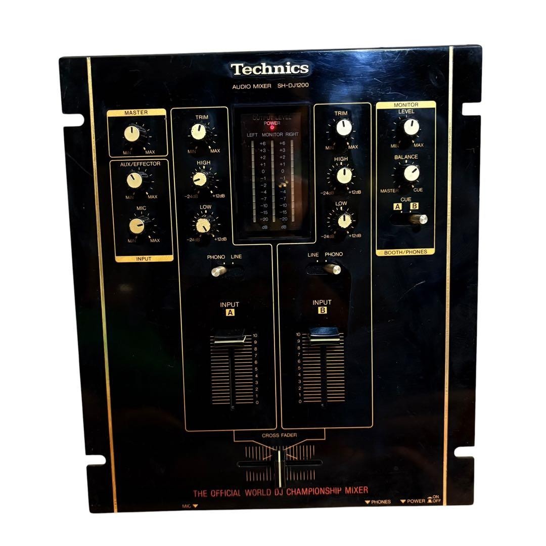 Used Technics SH-DJ1200 Black Audio Mixer Japan