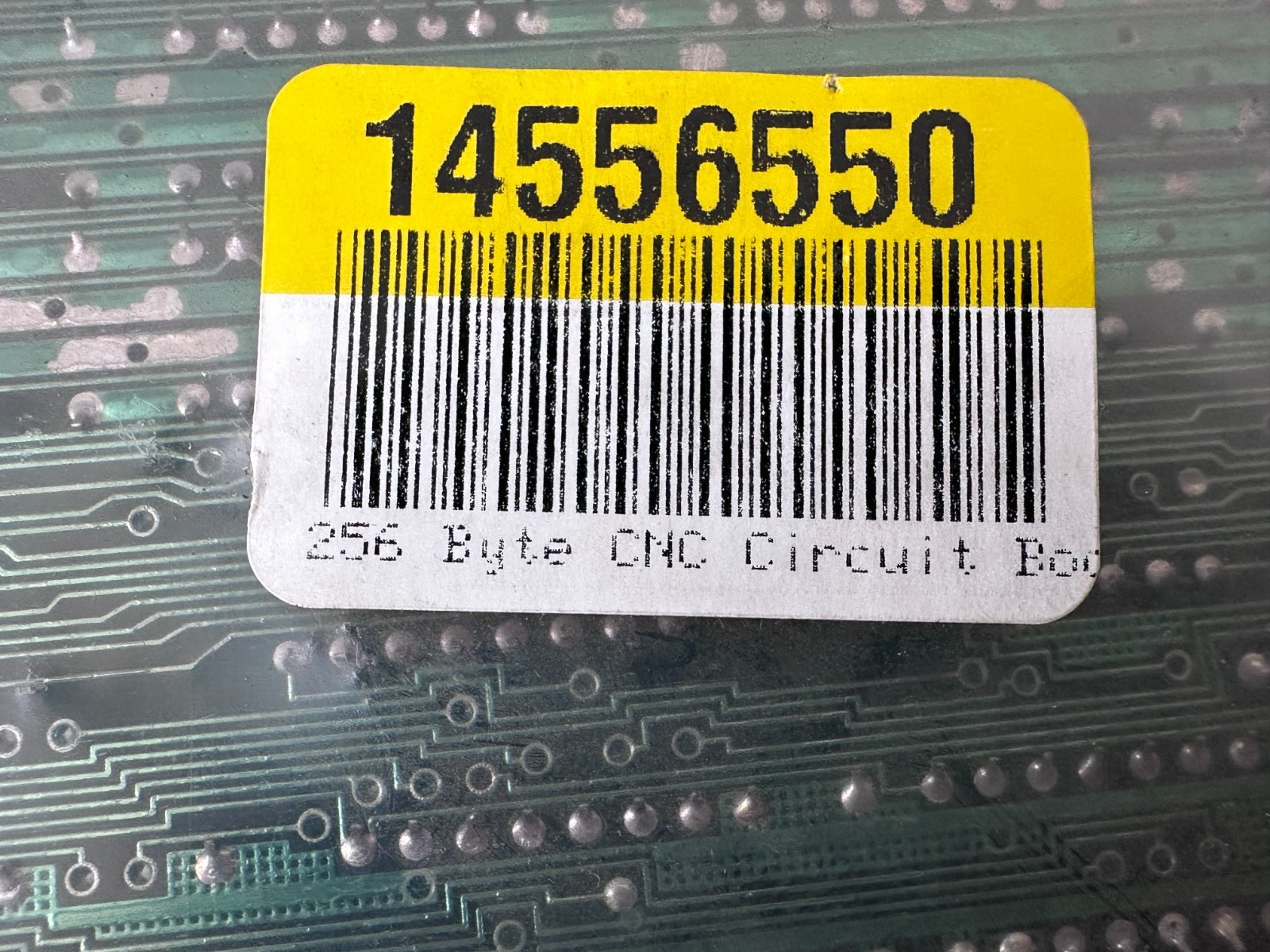 GE 2000 DRM03 256K Byte DRAM CNC Circuit Board 44A719326-G01