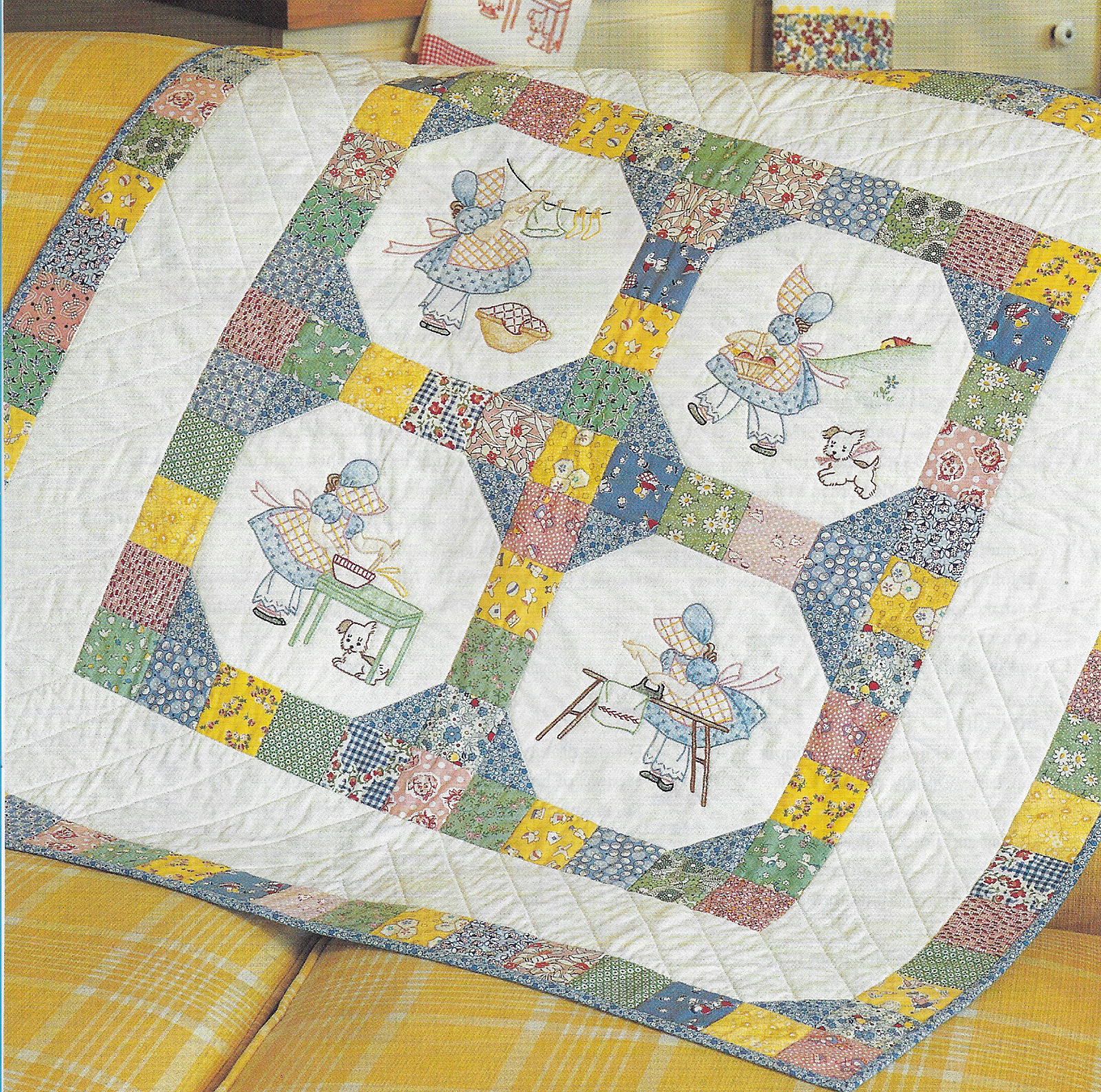 Little Susan Wall Quilt quilting pattern instructions