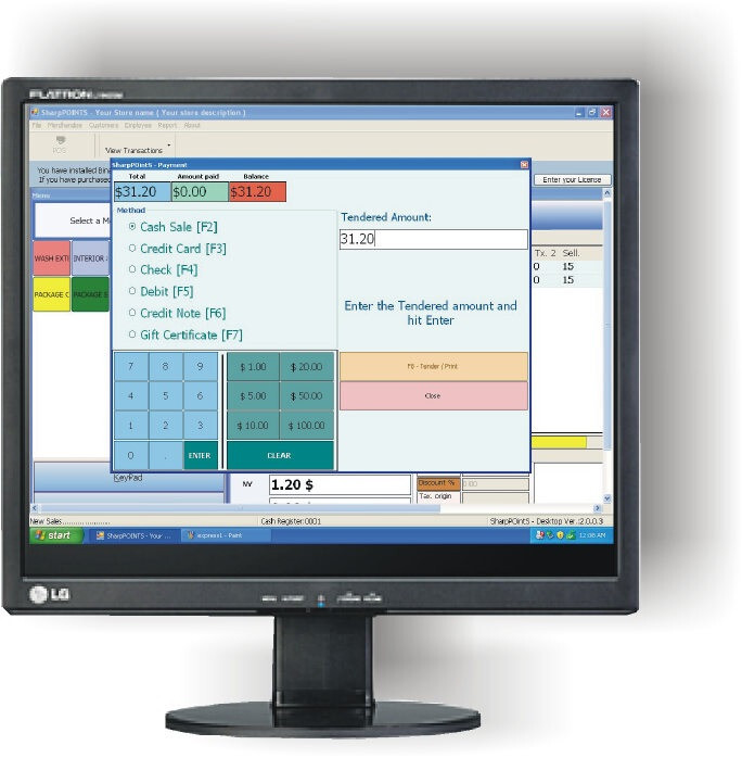 Retail POS System- FREE POS Software +CPU Box - Restaurant - Retail - Ticketing