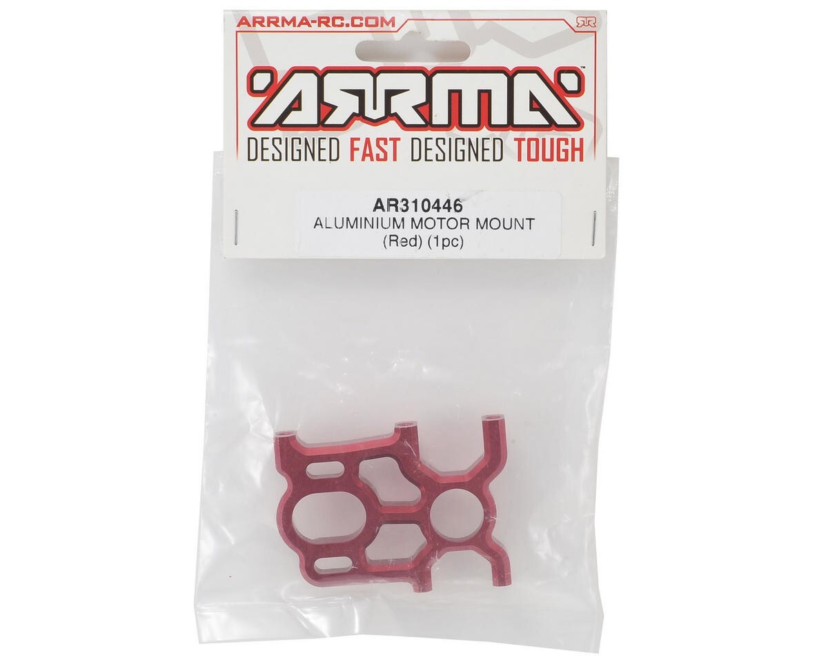 Arrma AR310446 Motor Mount Aluminum Red Typhon Talion BLX 6S Outcast Kraton BLX