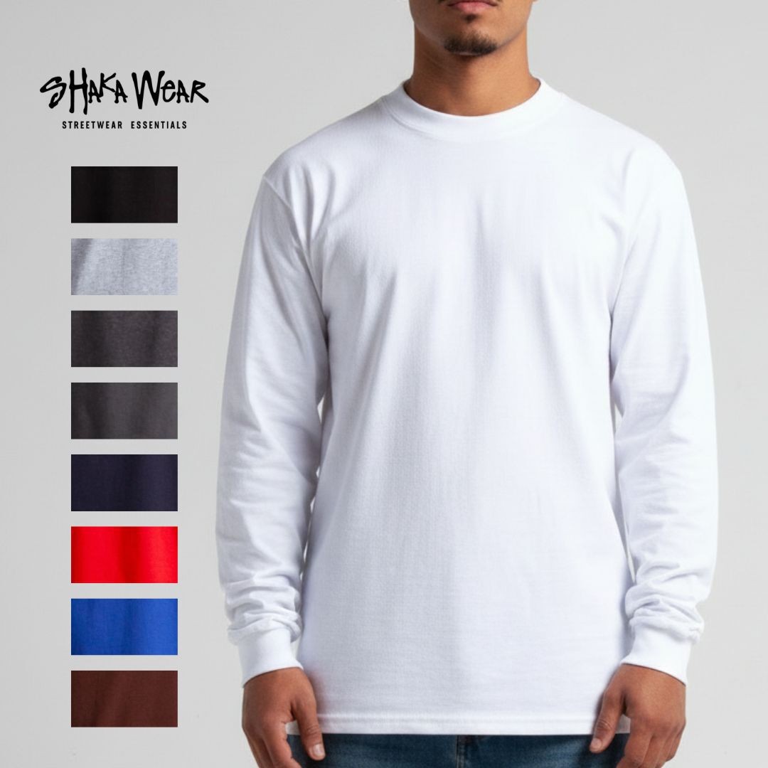 Shaka Wear 7.5 oz Max Heavyweight Long Sleeve