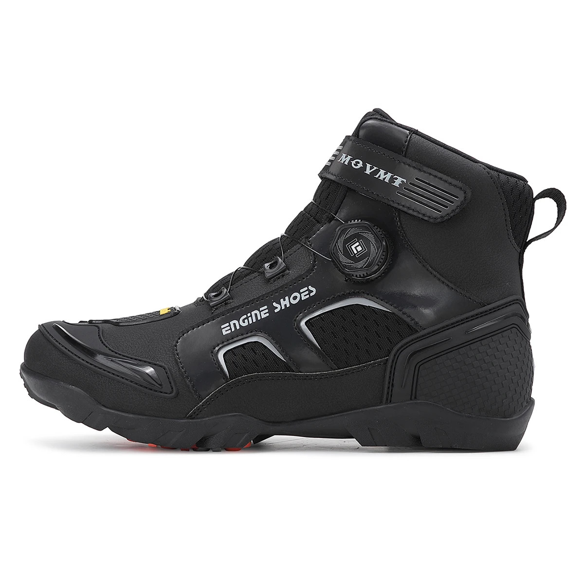 Motorcycle Boots Men's Anti Slip Motorbike Riders Shoes Racing Walking Sneakers