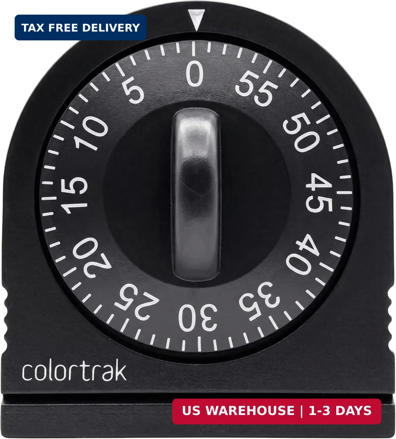 Colortrak 60 Minute Wind Up Timer, Salon Hair Color Processing Timer, Mechanical