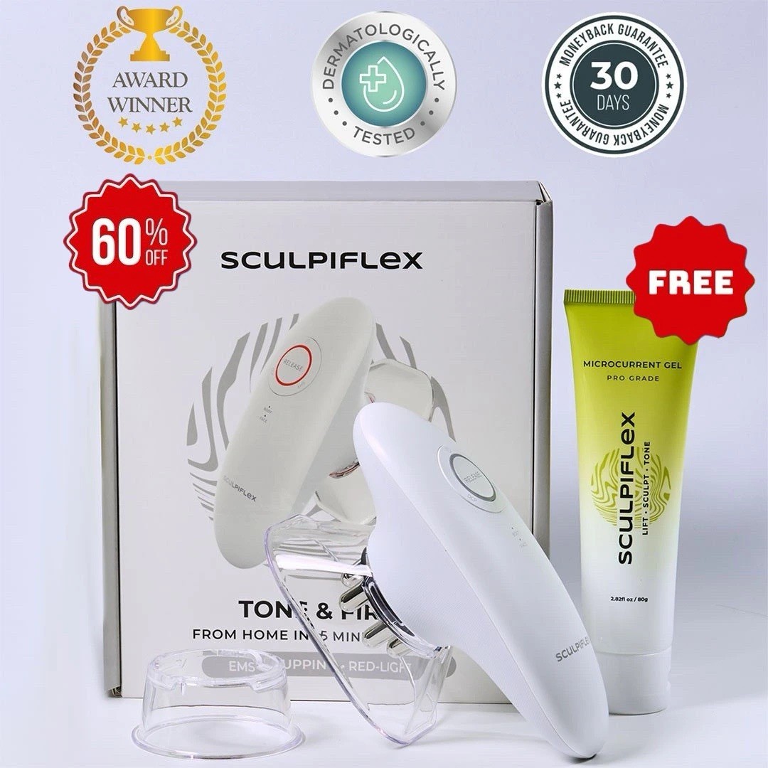 The Ultimate 3-in-1 Face & Body Sculptor Red Light Cupping New