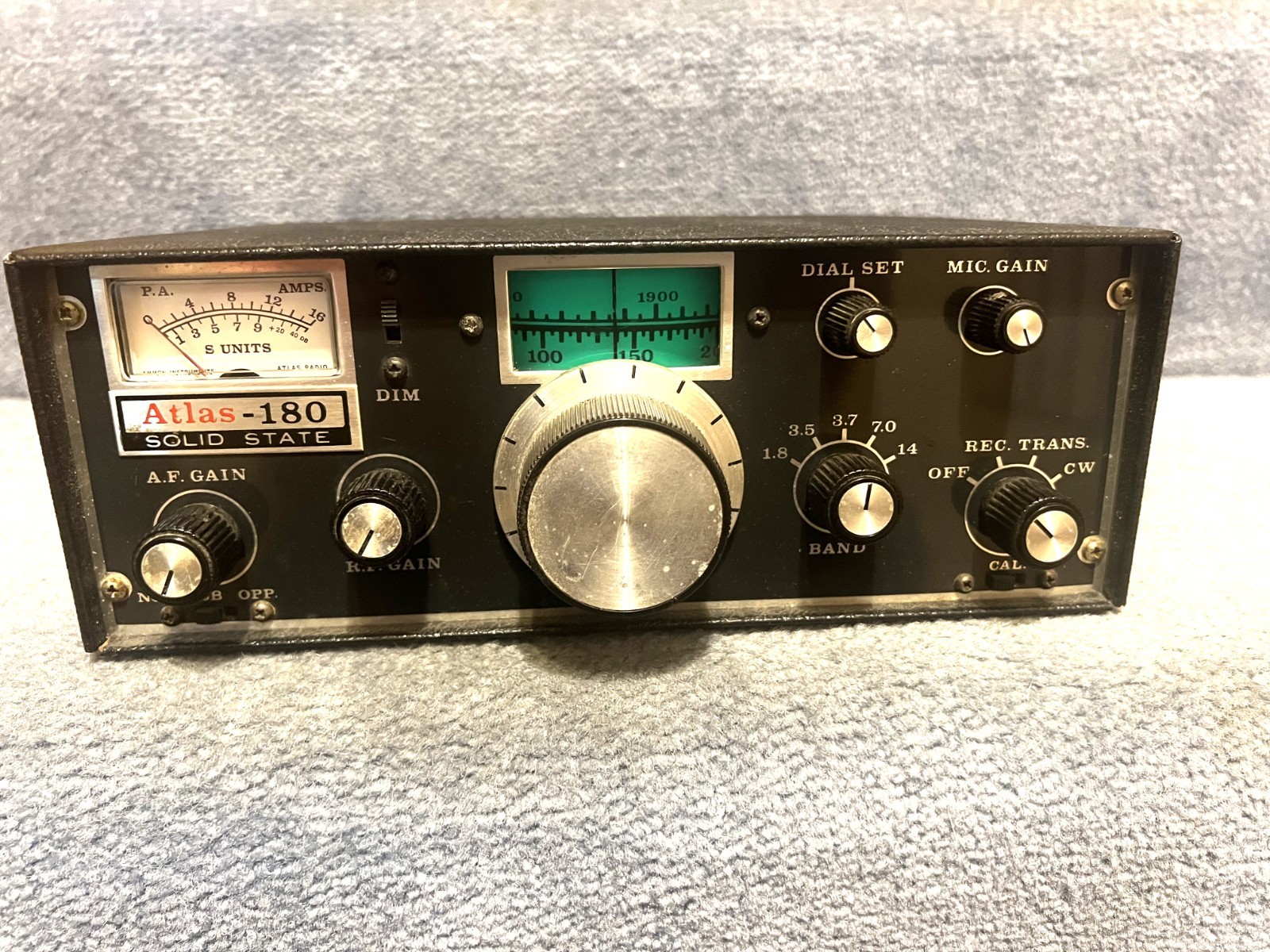 Atlas 180 HF Transceiver Not Working - for parts or repair