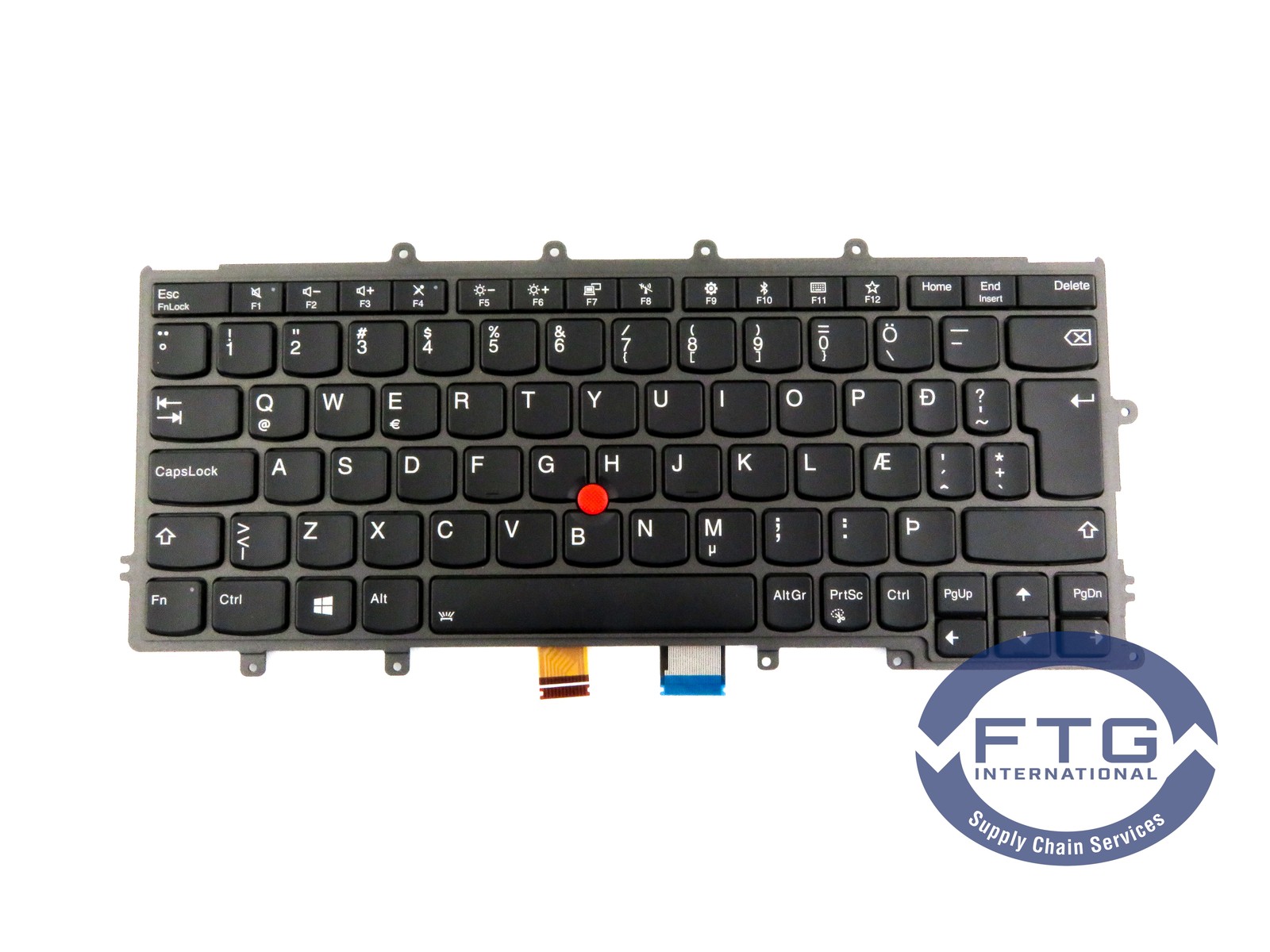 01EP078 Keyboard Backlit Icelandic