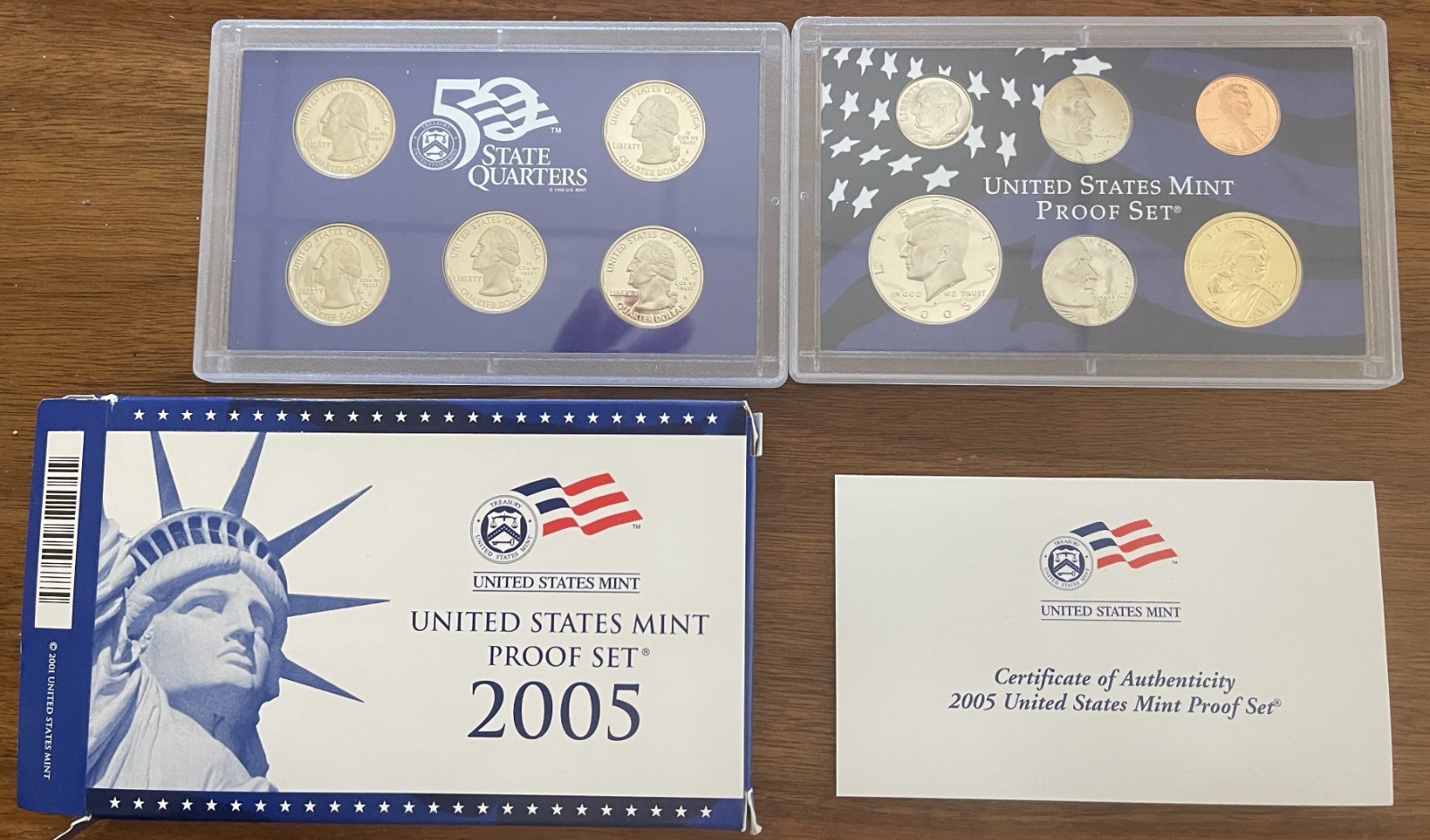 2005-S US Mint Proof Set 11 Coin Set OGP Original Government Packaging COA