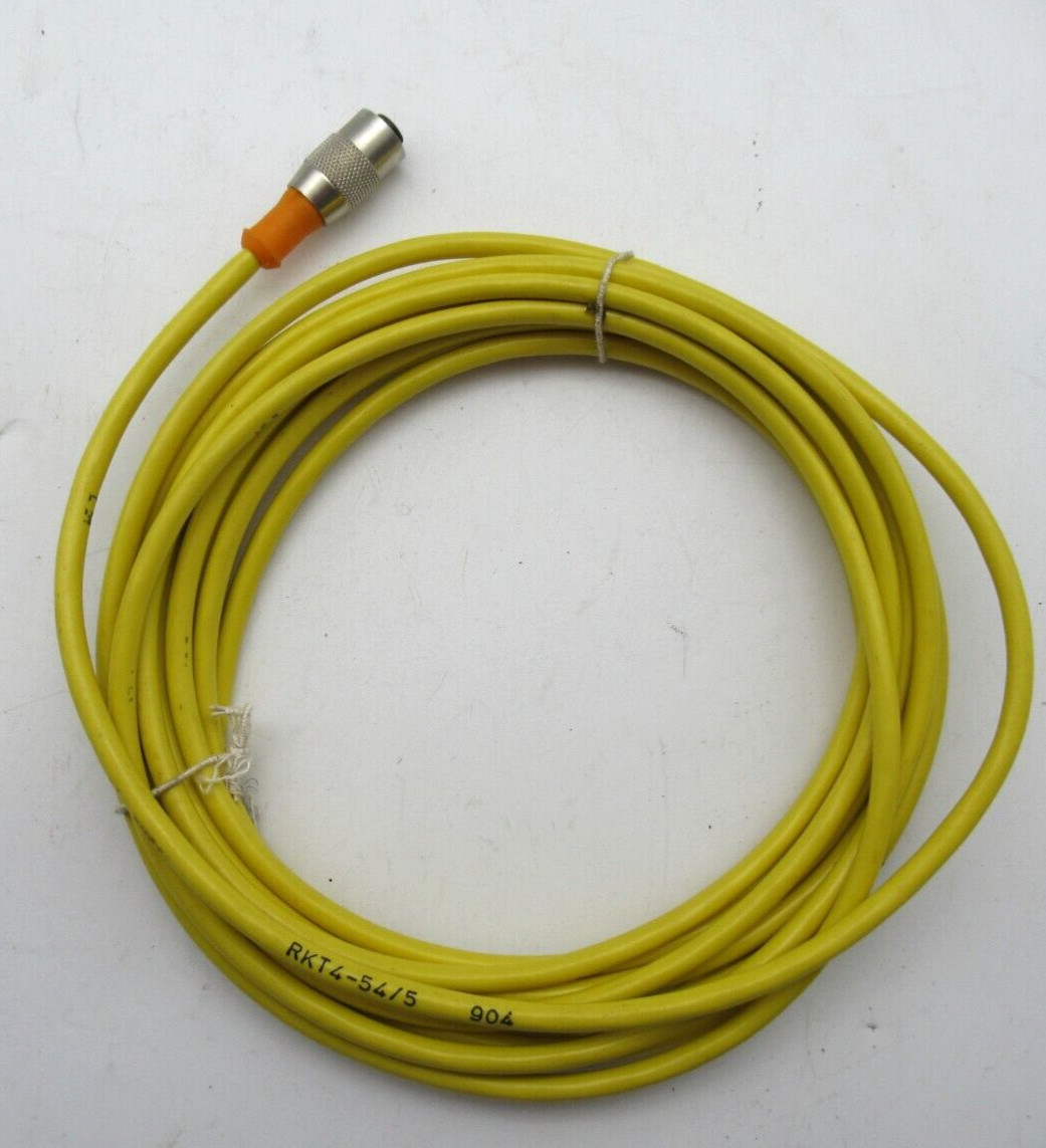 Lumberg Automation  RKT4-54/5 904 Cable New Open Box