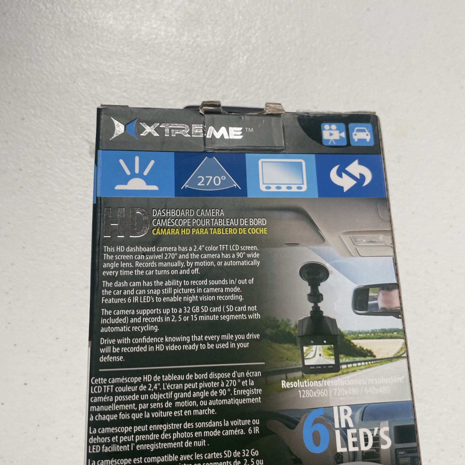 NEW Xtreme HD Dashboard Camera