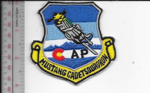 US Civil Air Patrol CAP Air Force Auxiliary Colorado Mustang Ca NO TARIFF
