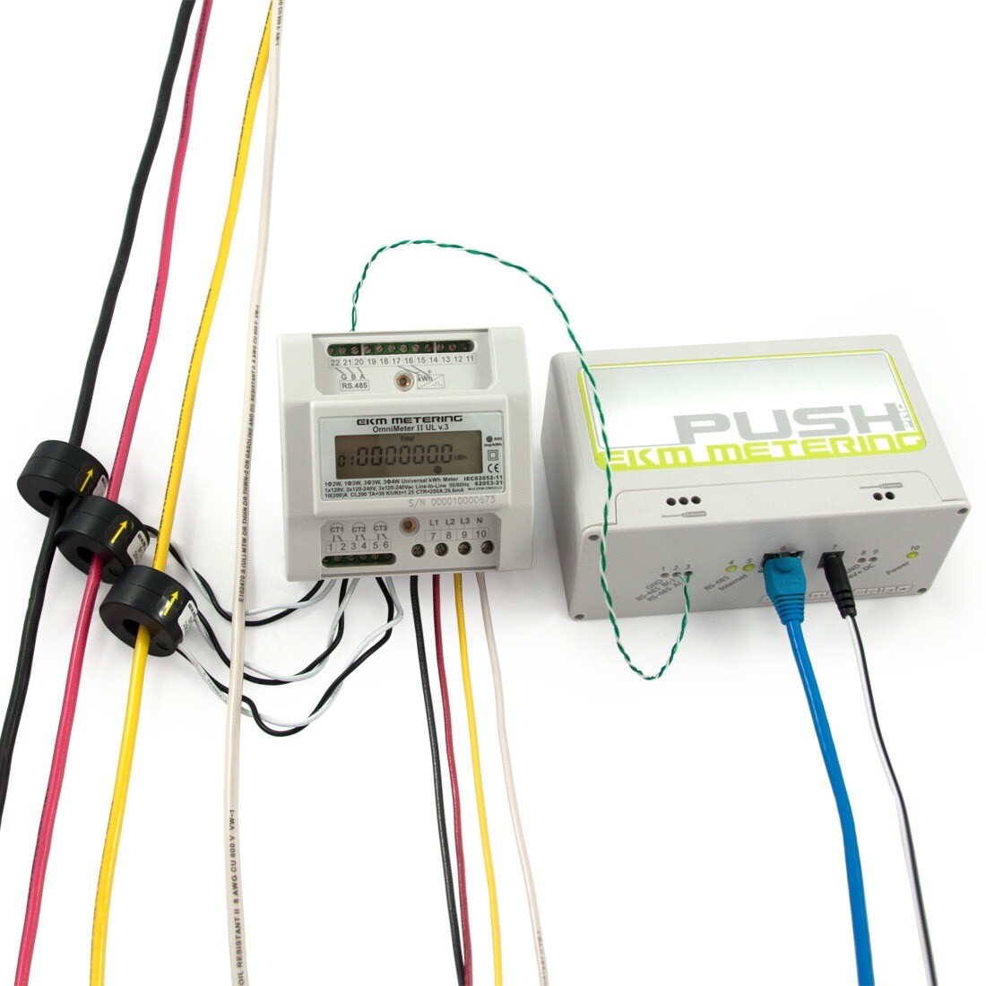 EKM Smart Meter AMR Data over Internet - Open Grid Accumulator - Plug and Play