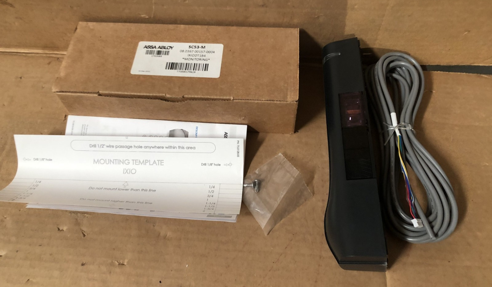 BEA IXIO-DT1 Activation and Pedestrian Door Safety Sensor ASSA ABLOY SC53-M