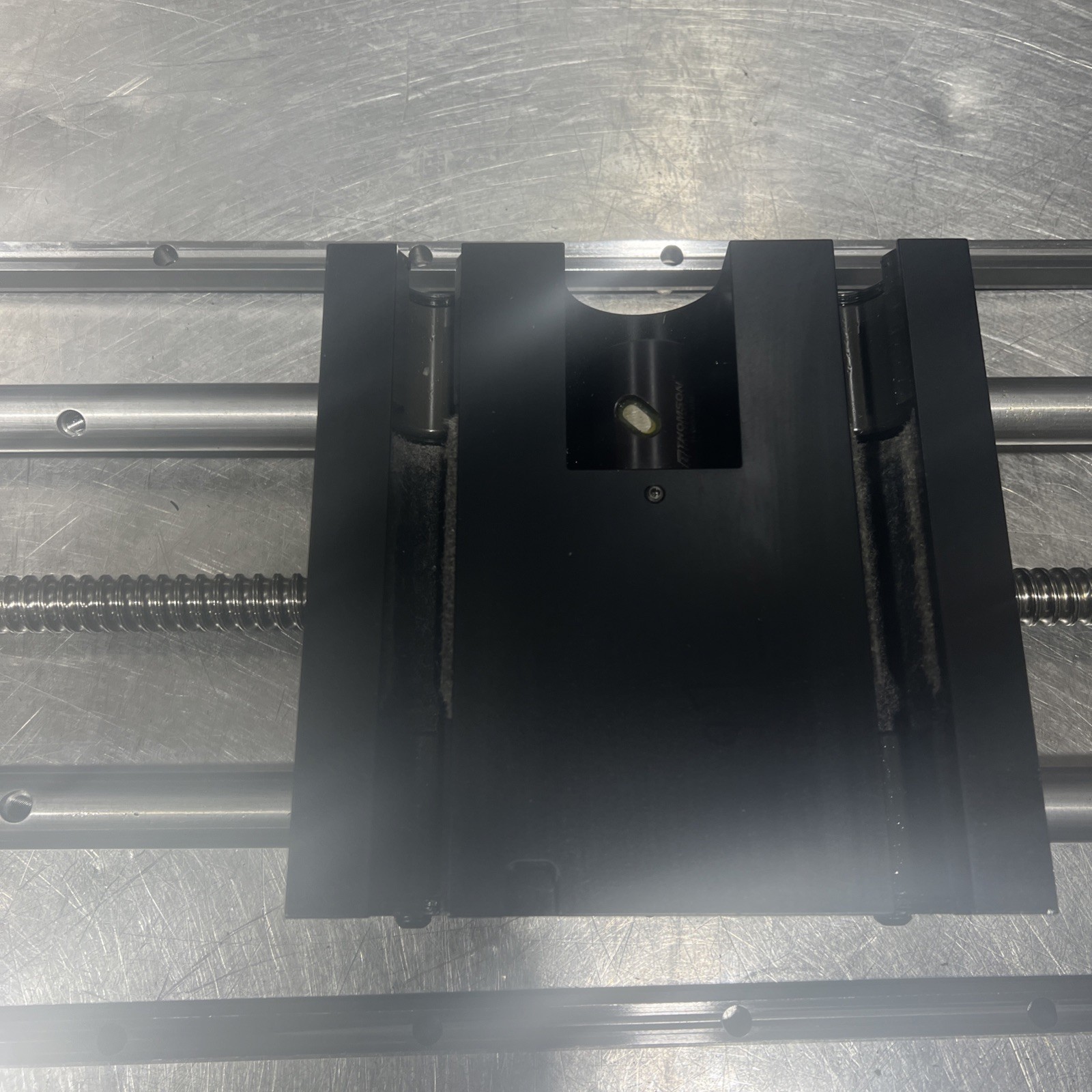 Intelitek Prolight Turning Center Linear Rail Axis Assembly. Used Surplus