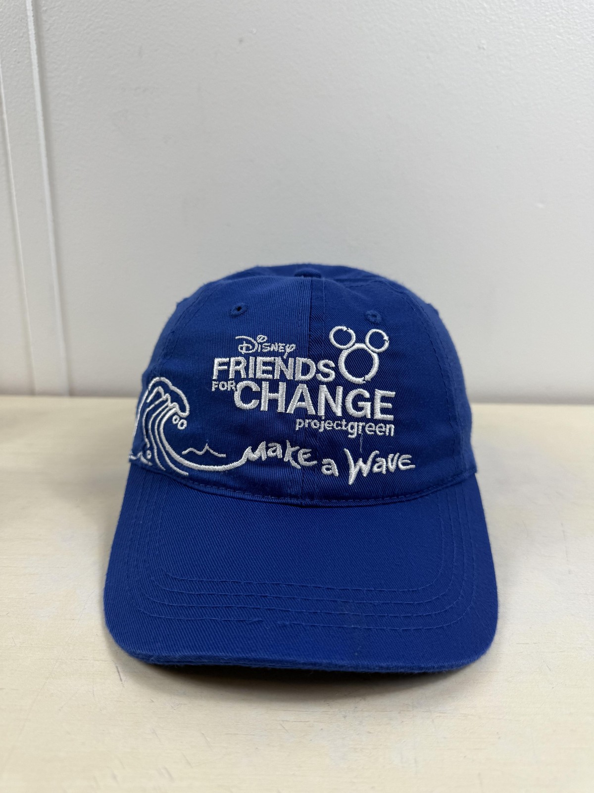 Disney Friends for Change Hat Cap Strap Back Youth Blue Disneynature Oceans