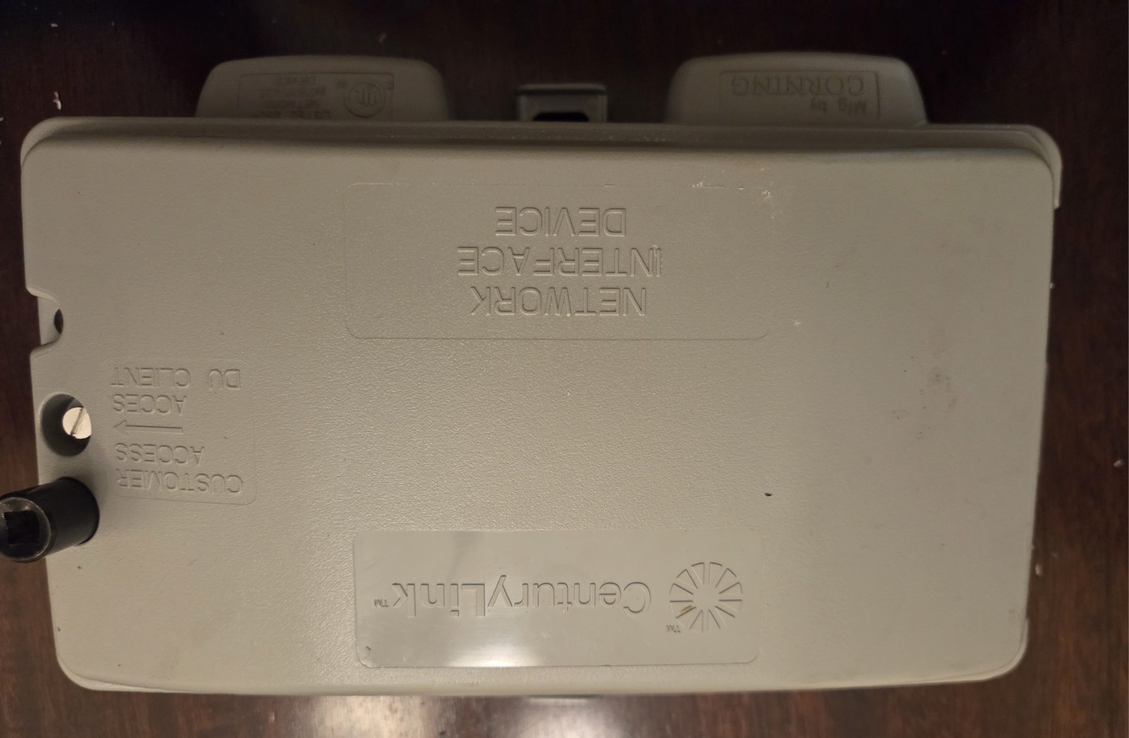 Corning Universal Century Link Network Interface Device Housing UNI-30C3-13U1